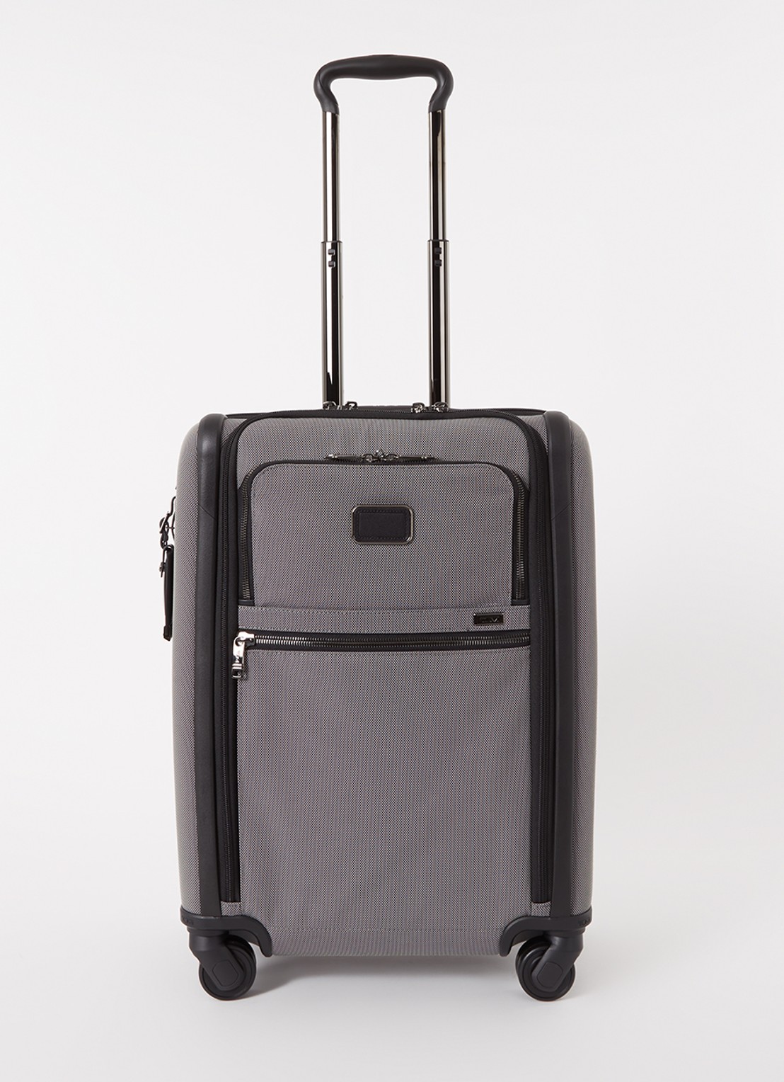 TUMI Alpha X Continental Dual Acces vergrootbare spinner 56 cm - voorkant grijsmele