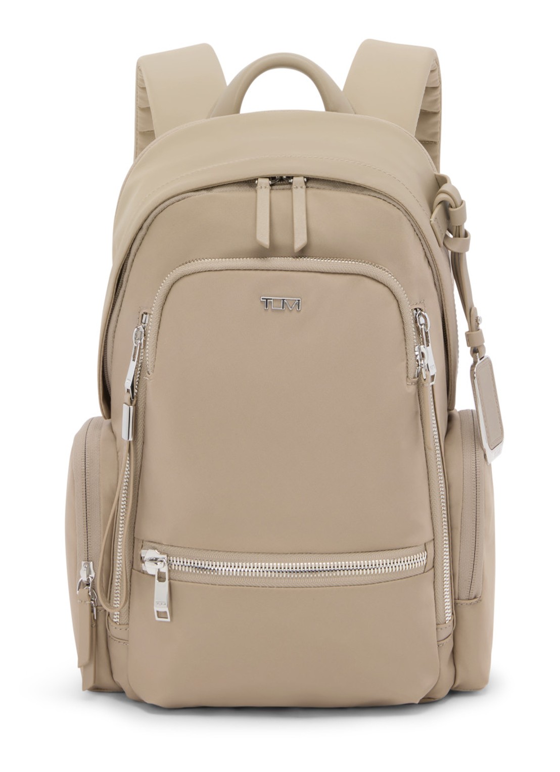 TUMI Celina rugzak met 12 inch laptopvak - voorkant 3 beige