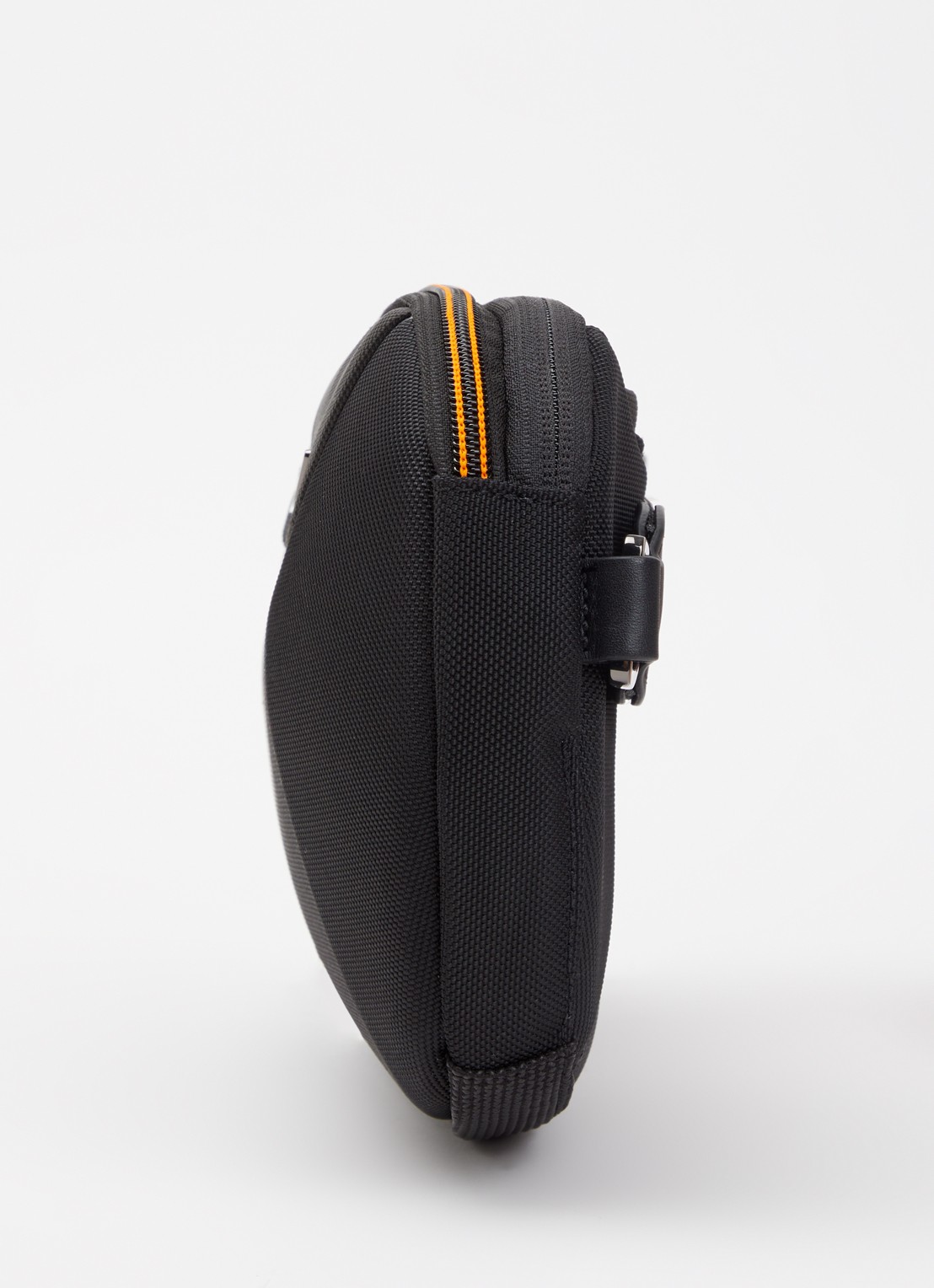 TUMI Crossbodytas met logo en verstelbare schouderriem - detail 4 zwart