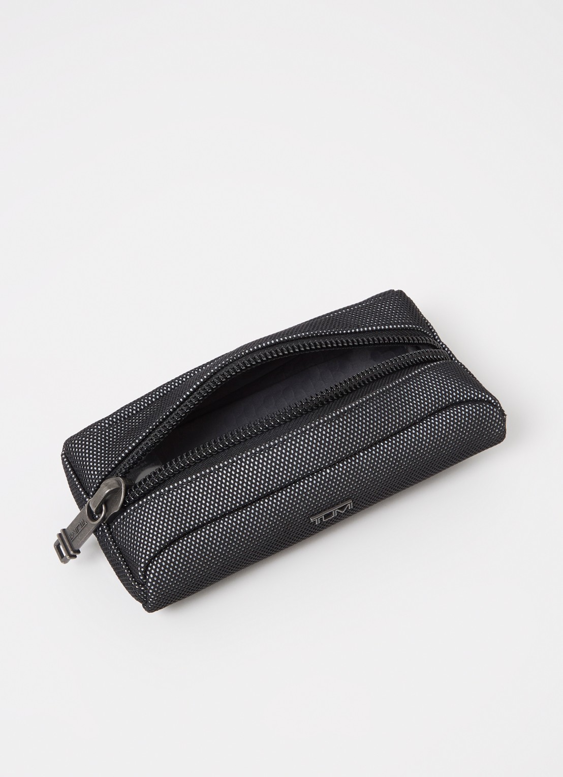 TUMI Etui met logo - detail 3 donkergrijs