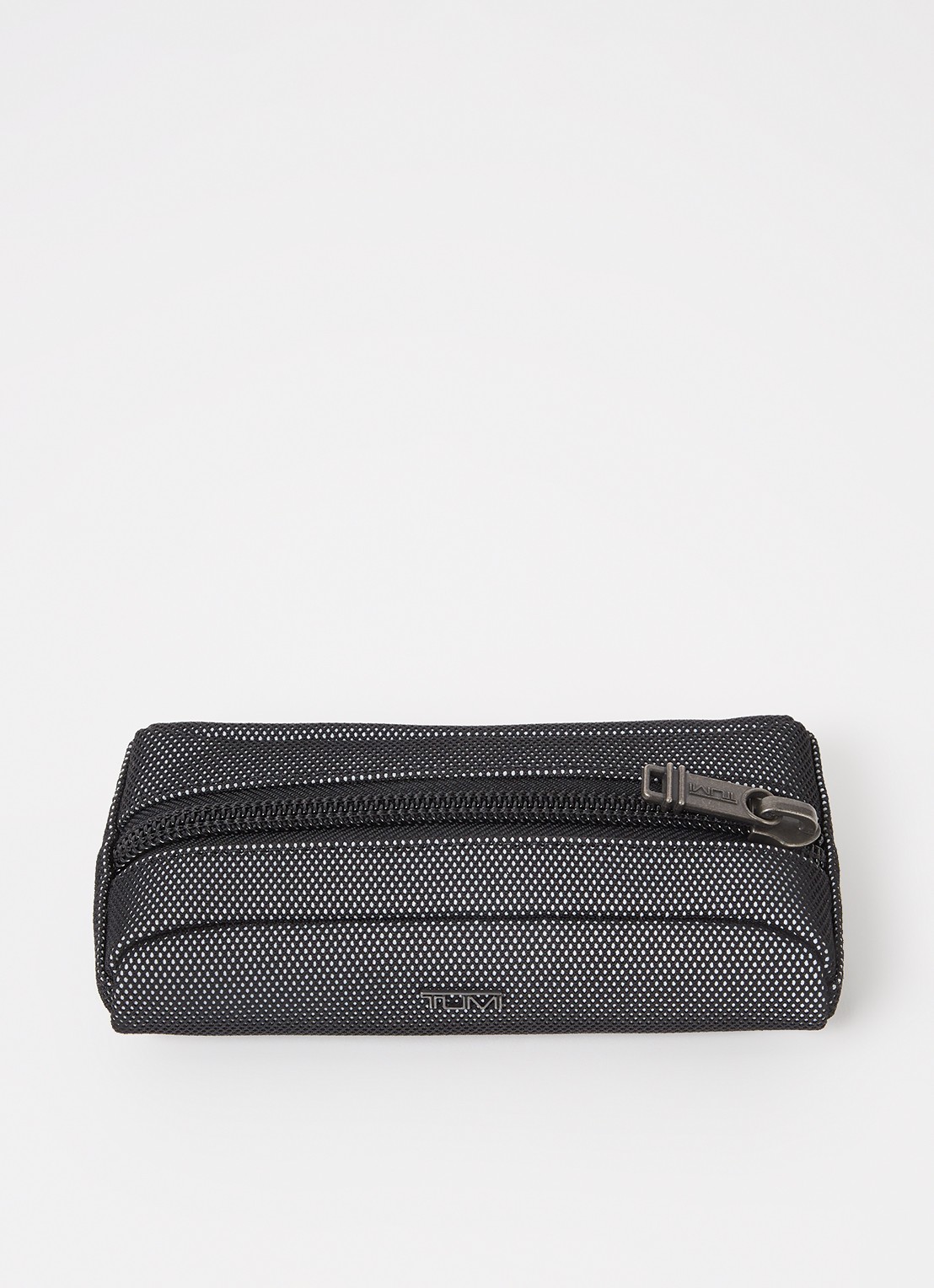 TUMI Etui met logo - voorkant donkergrijs