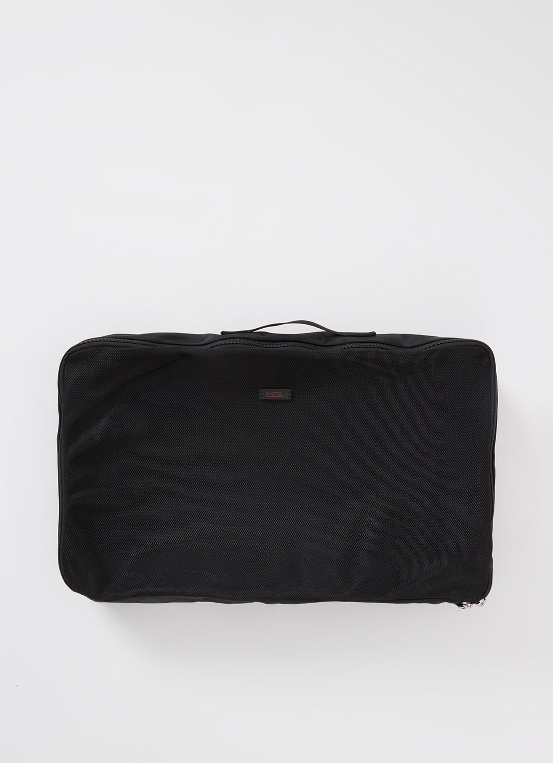 TUMI Extra Large Packing Cube met logo - voorkant zwart