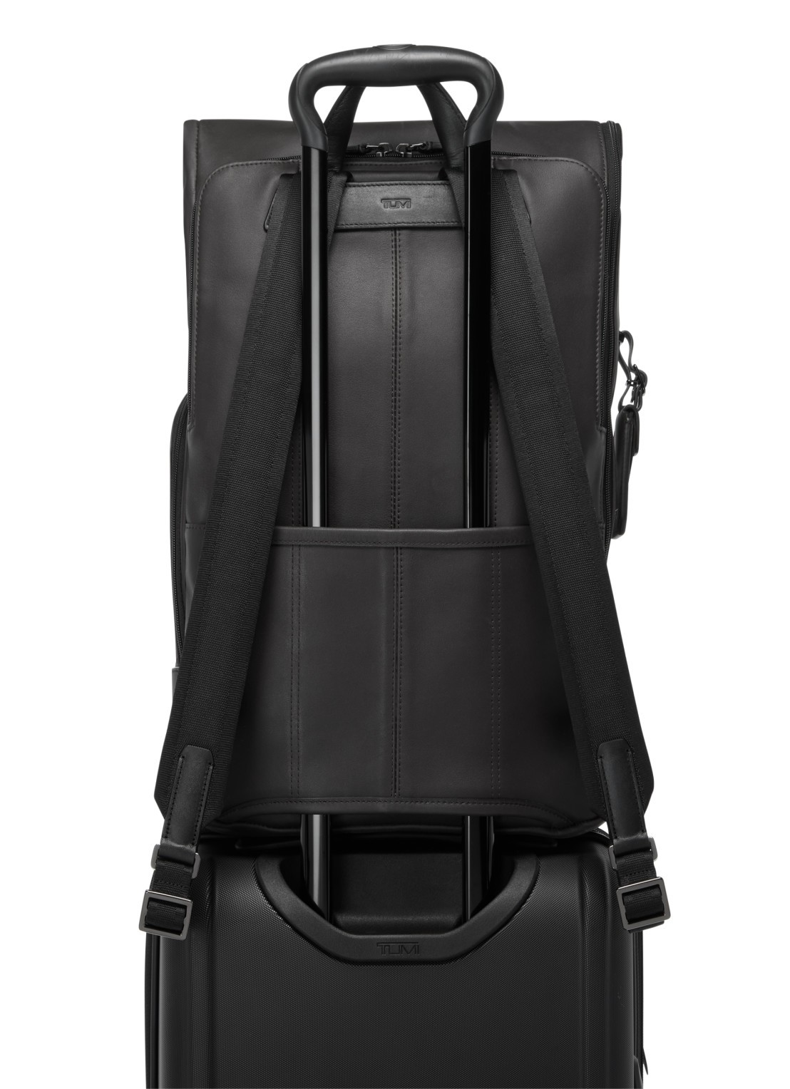 TUMI Harrison Osborn rugzak met 15 inch laptopvak - unisex - detail 5 donkerbruin