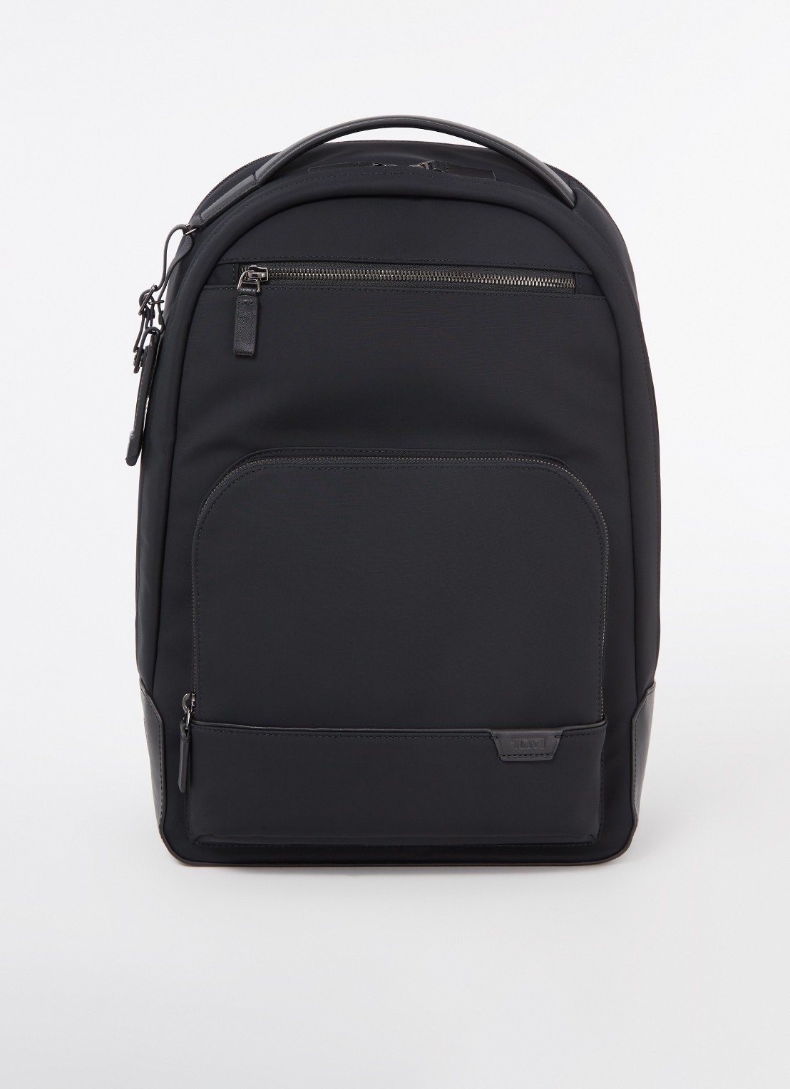 TUMI Harrison Warren rugzak met 15 inch laptopvak  - voorkant zwart