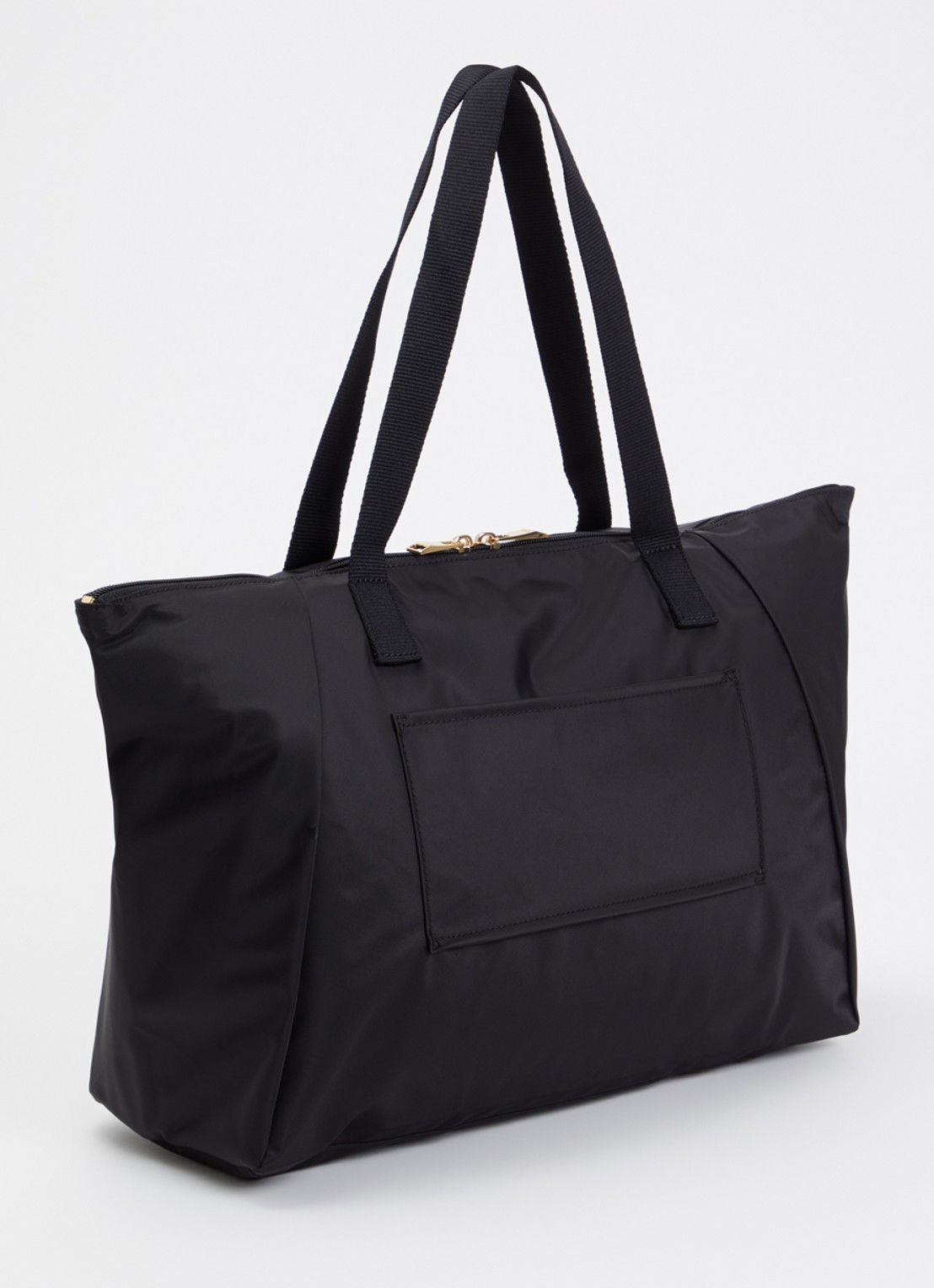 TUMI Just In Case Medium schoudertas met uitneembaar etui - achterkant 6 zwart