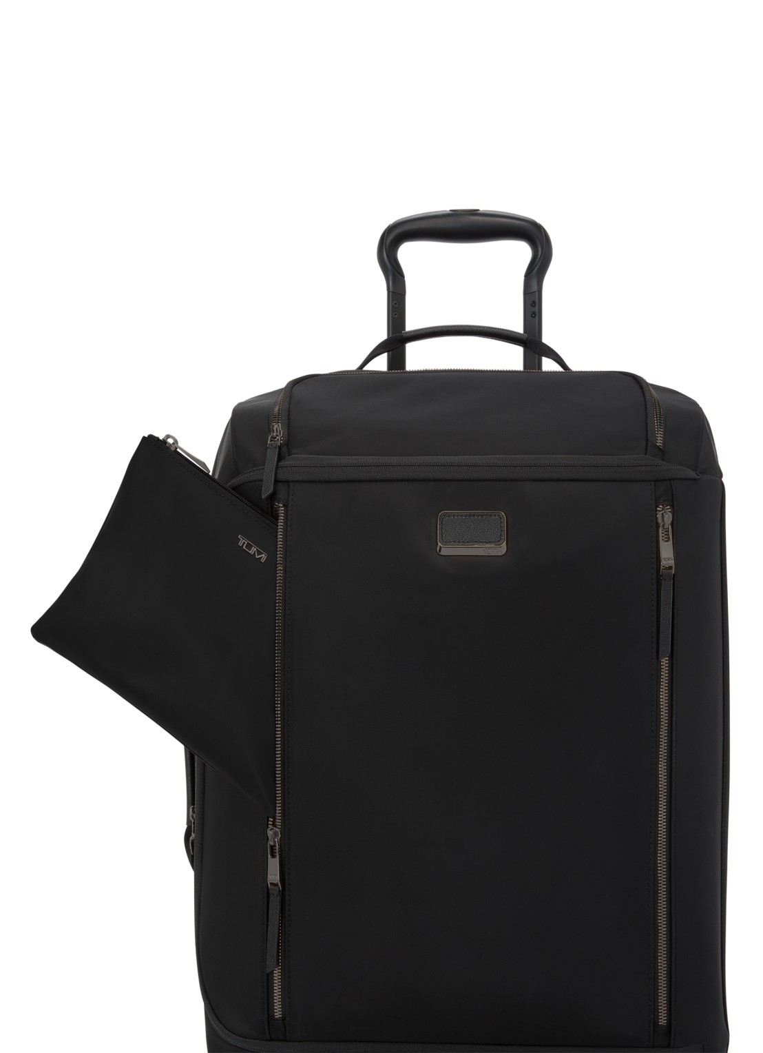 TUMI Just In Case Medium schoudertas met uitneembaar etui - detail 3 antraciet