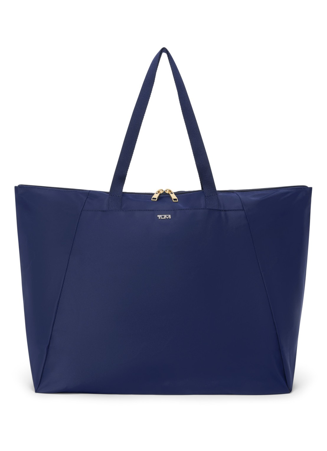 TUMI Just In Case schoudertas met uitneembaar etui - voorkant indigo
