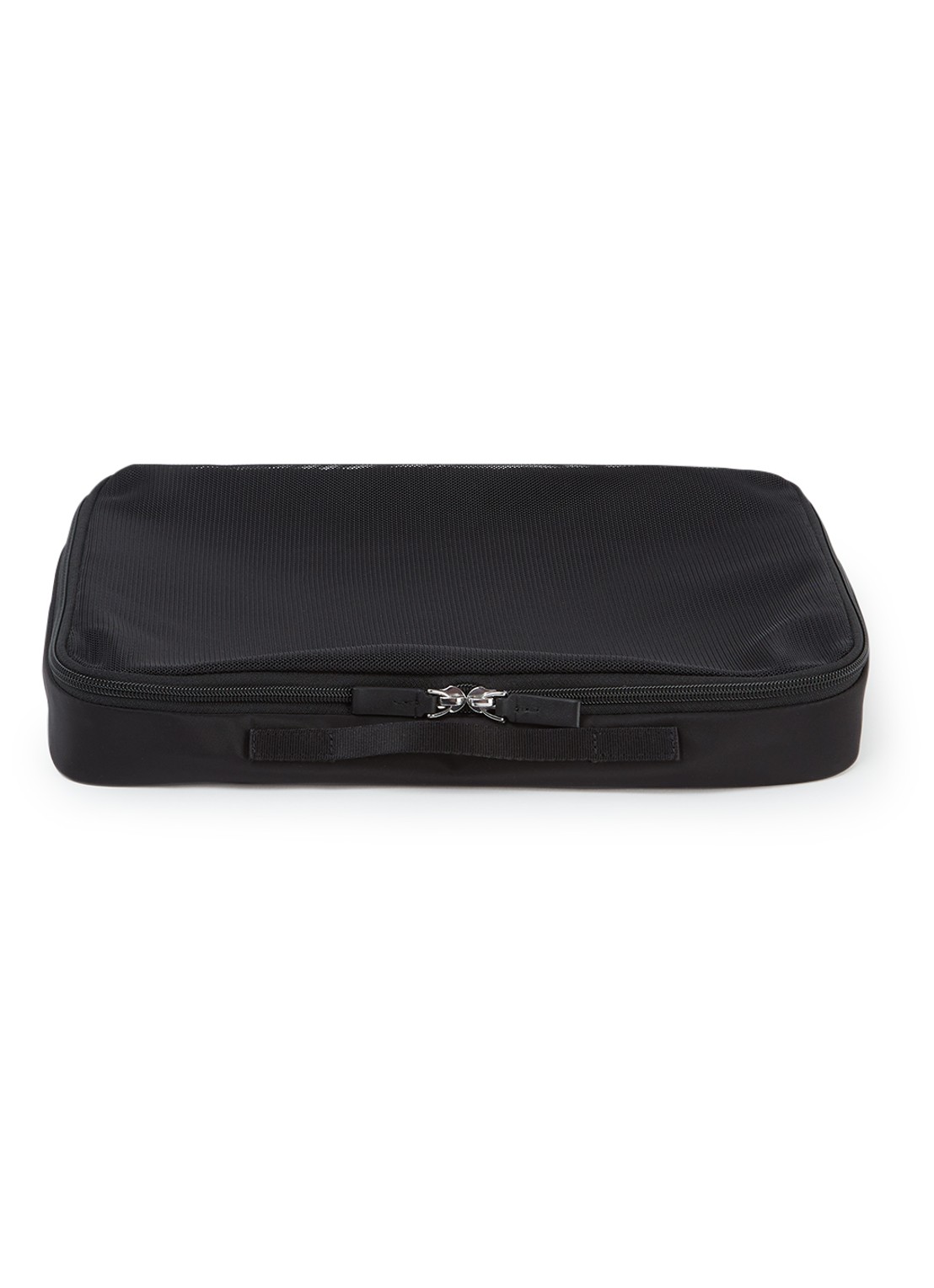 TUMI Large toilettas met logo - voorkant zwart