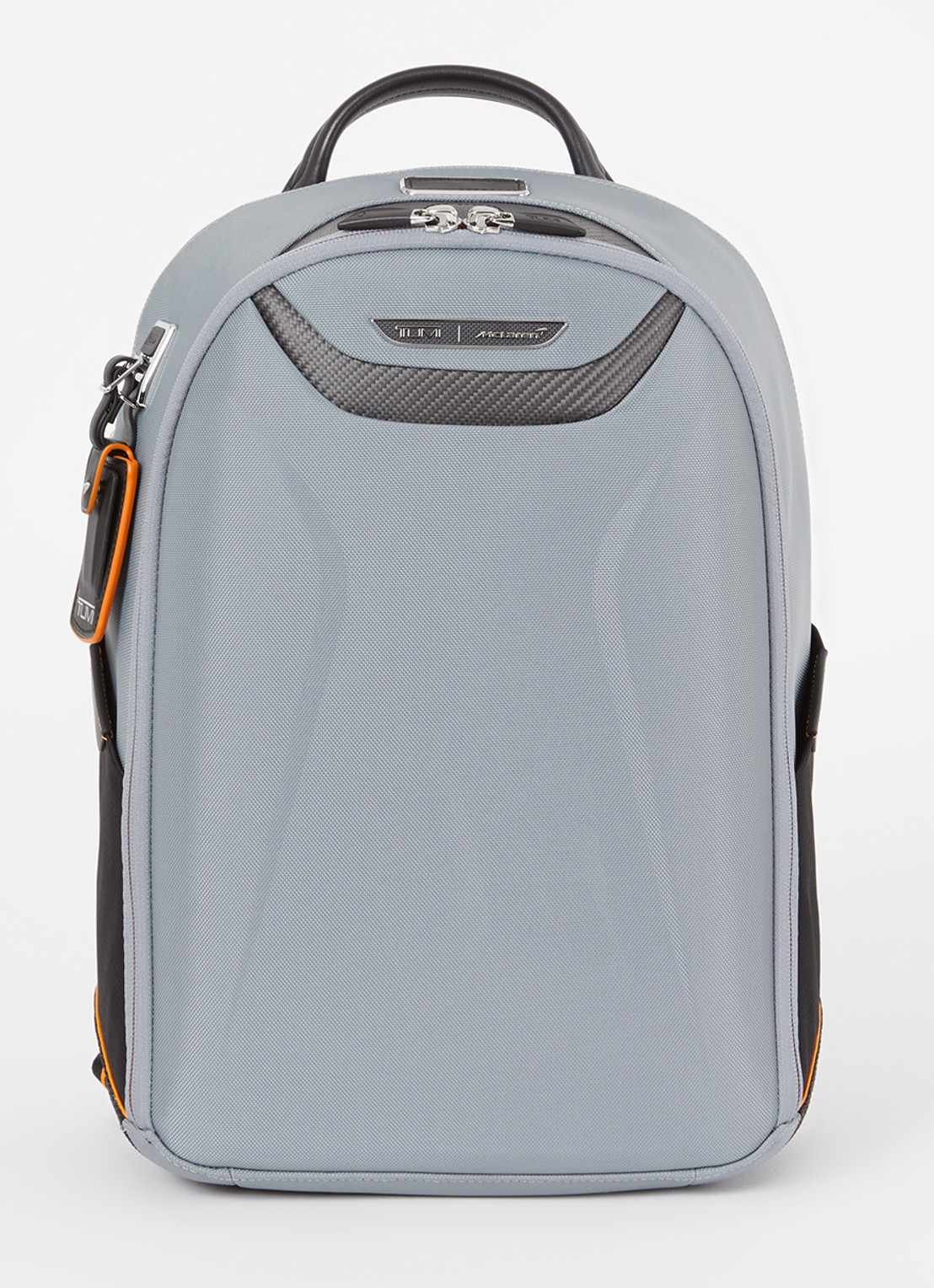 TUMI McLaren Velocity rugzak met 15 inch laptopvak en USB-C poort - voorkant 3 grijs