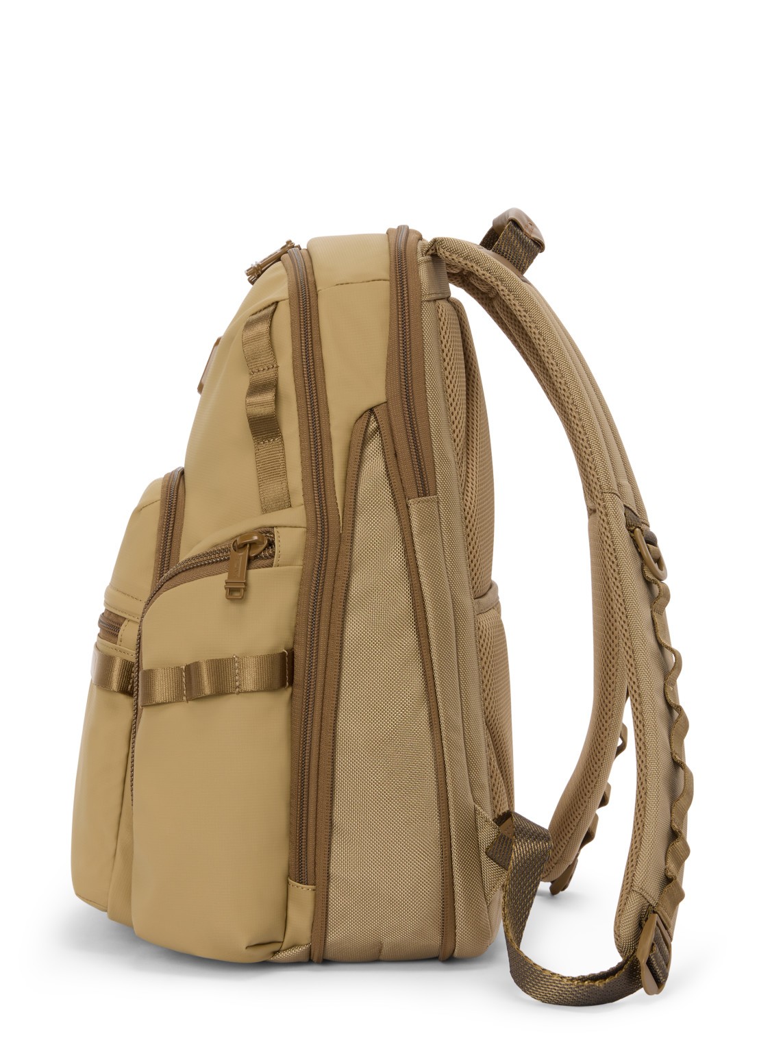 TUMI Navigation rugzak met 16 inch laptopvak - detail 2 khaki