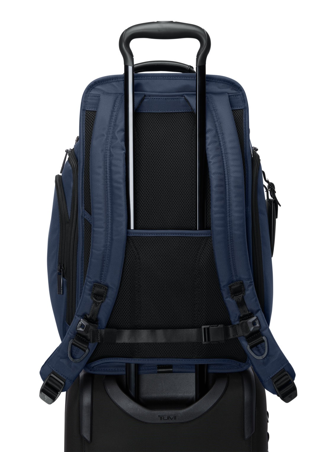 TUMI Packing rugzak met 16 inch laptopvak - detail 3 donkerblauw