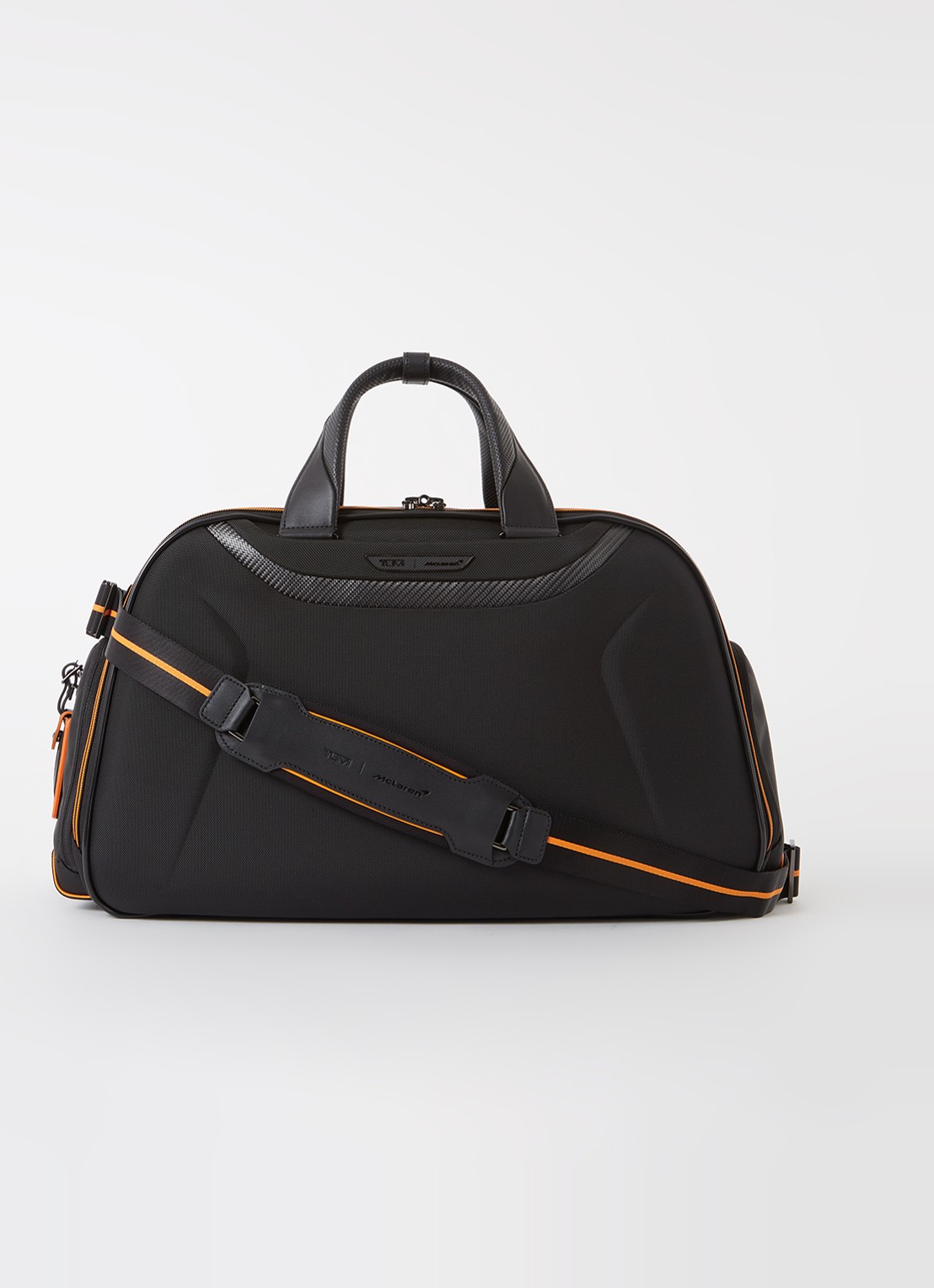 TUMI Quantum McLaren duffel reistas met afneembare schouderriem  - voorkant 3 zwart