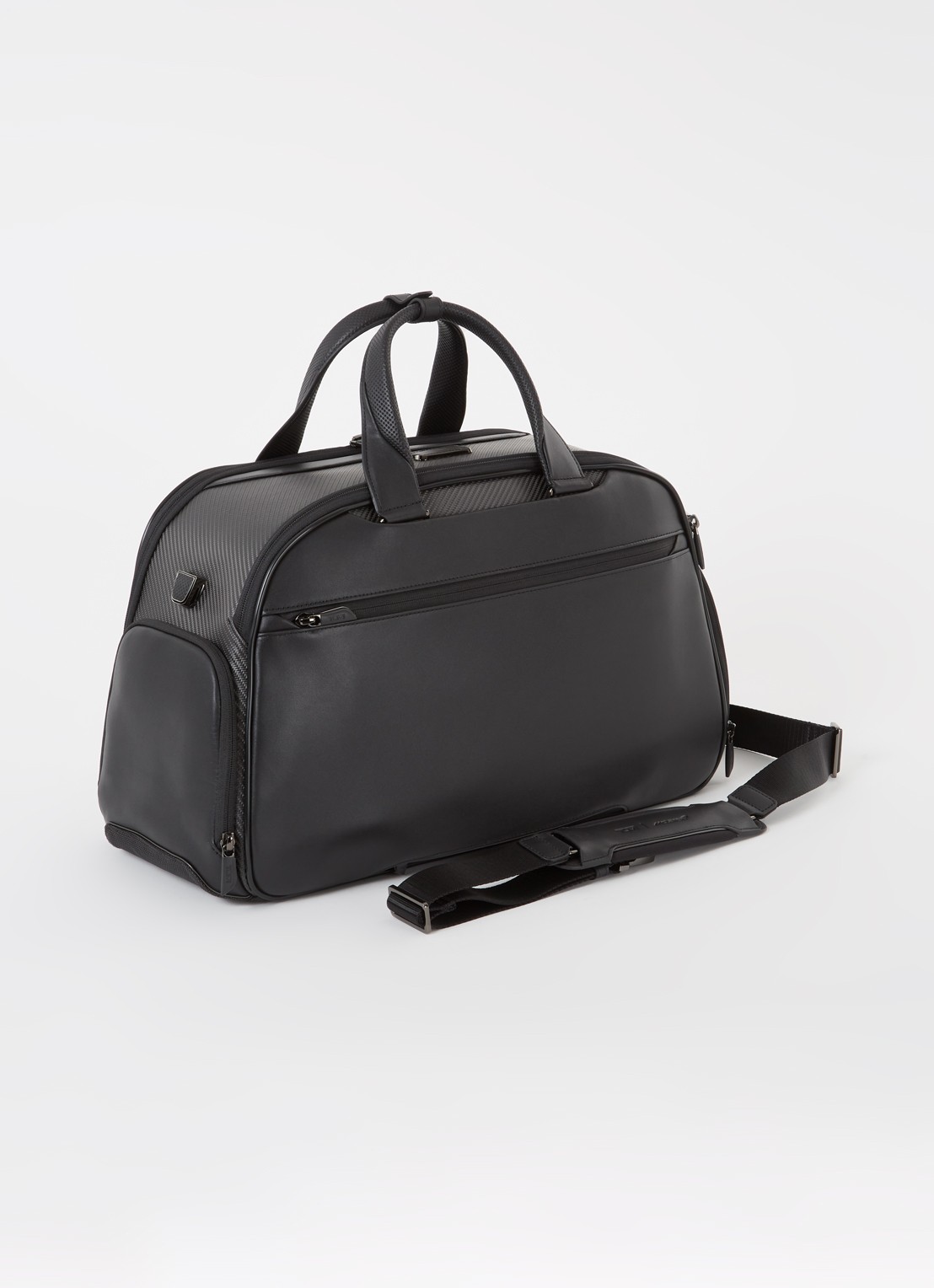 TUMI Quantum McLaren handtas met afneembare schouderriem  - achterkant 2 zwart