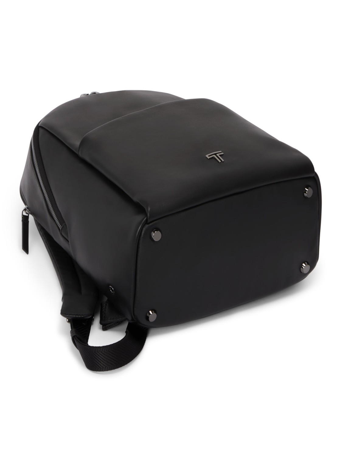 TUMI Raina rugzak van leer met 13 inch laptopvak - detail 5 zwart