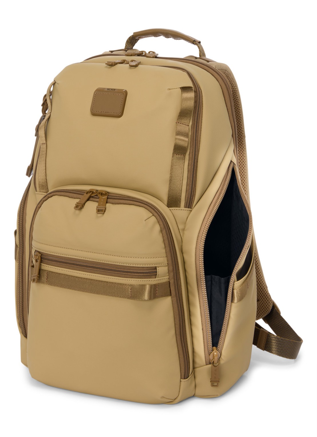 TUMI Search rugzak met 16 inch laptopvak - detail 4 khaki