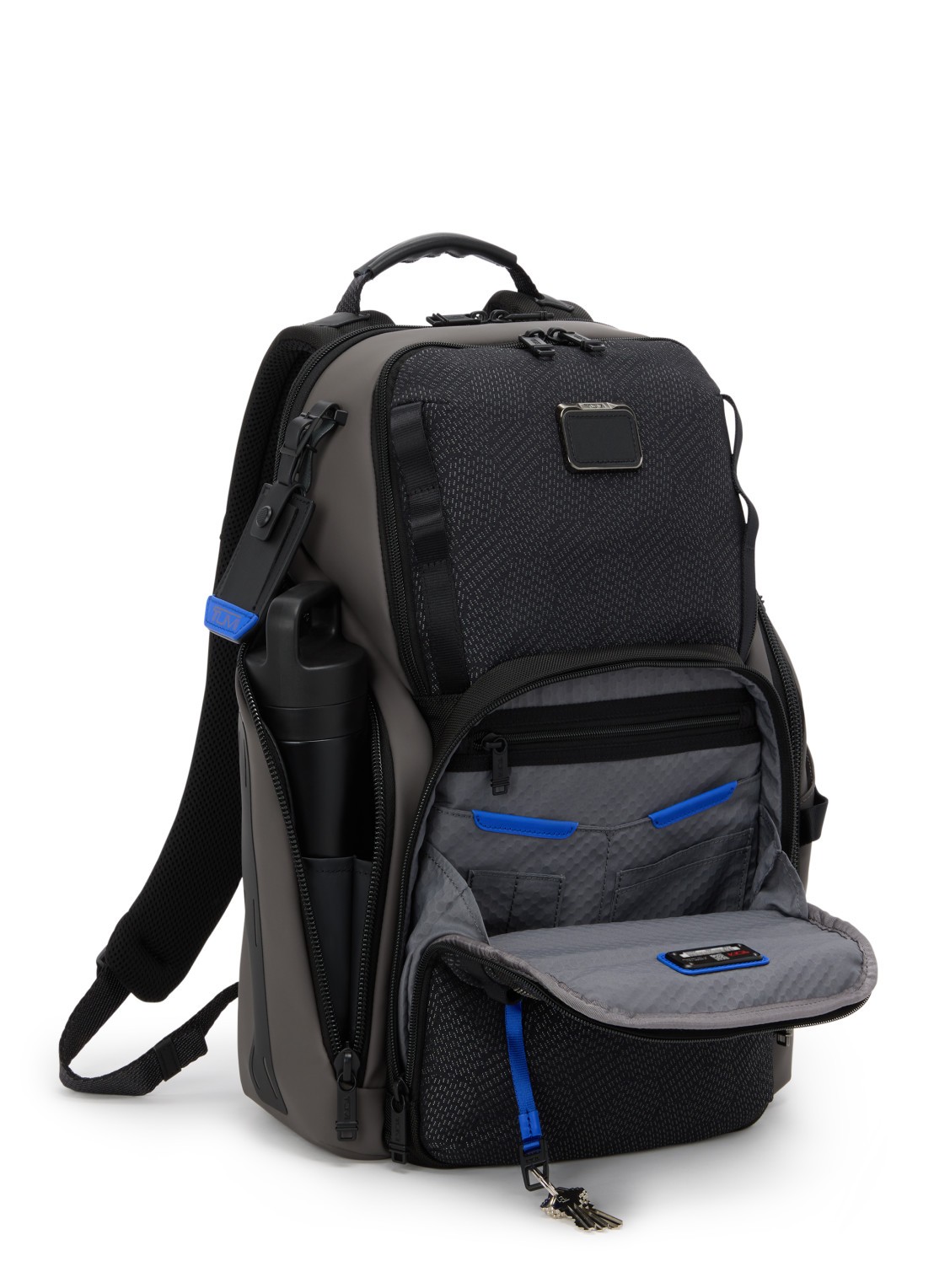TUMI Search rugzak met 16 inch laptopvak - achterkant 5 zwart