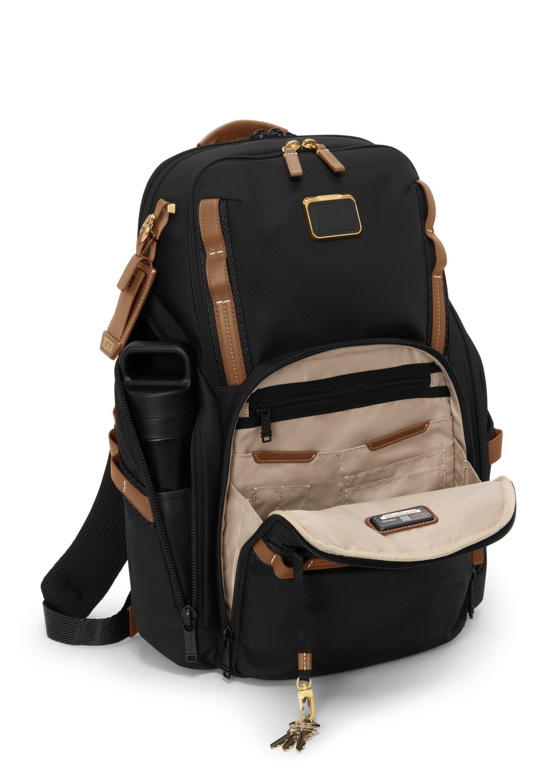 TUMI Search rugzak met 16 inch laptopvak - detail 2 zwart
