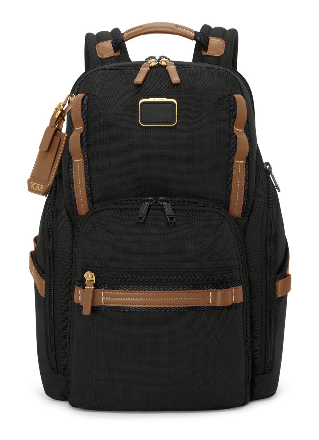 TUMI Search rugzak met 16 inch laptopvak - voorkant 5 zwart