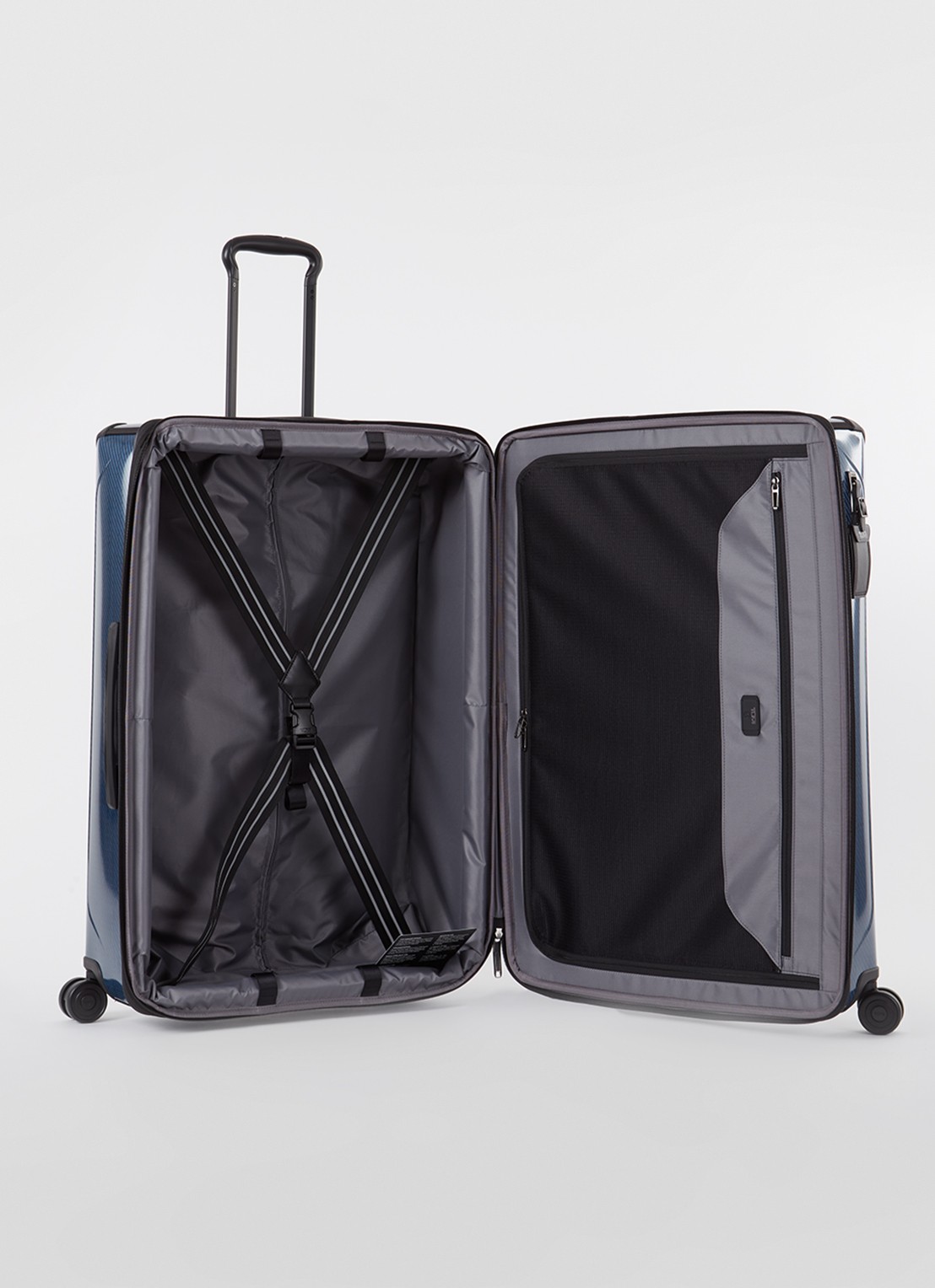 TUMI Tegra-Lite Extended Trip uitbreidbare spinner 78,5 cm - voorkant 2 donkerblauw