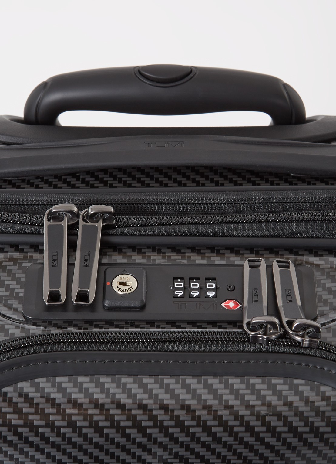 TUMI Tegra-Lite International Front Pocket vergrootbare spinner 55 cm - detail 5 antraciet
