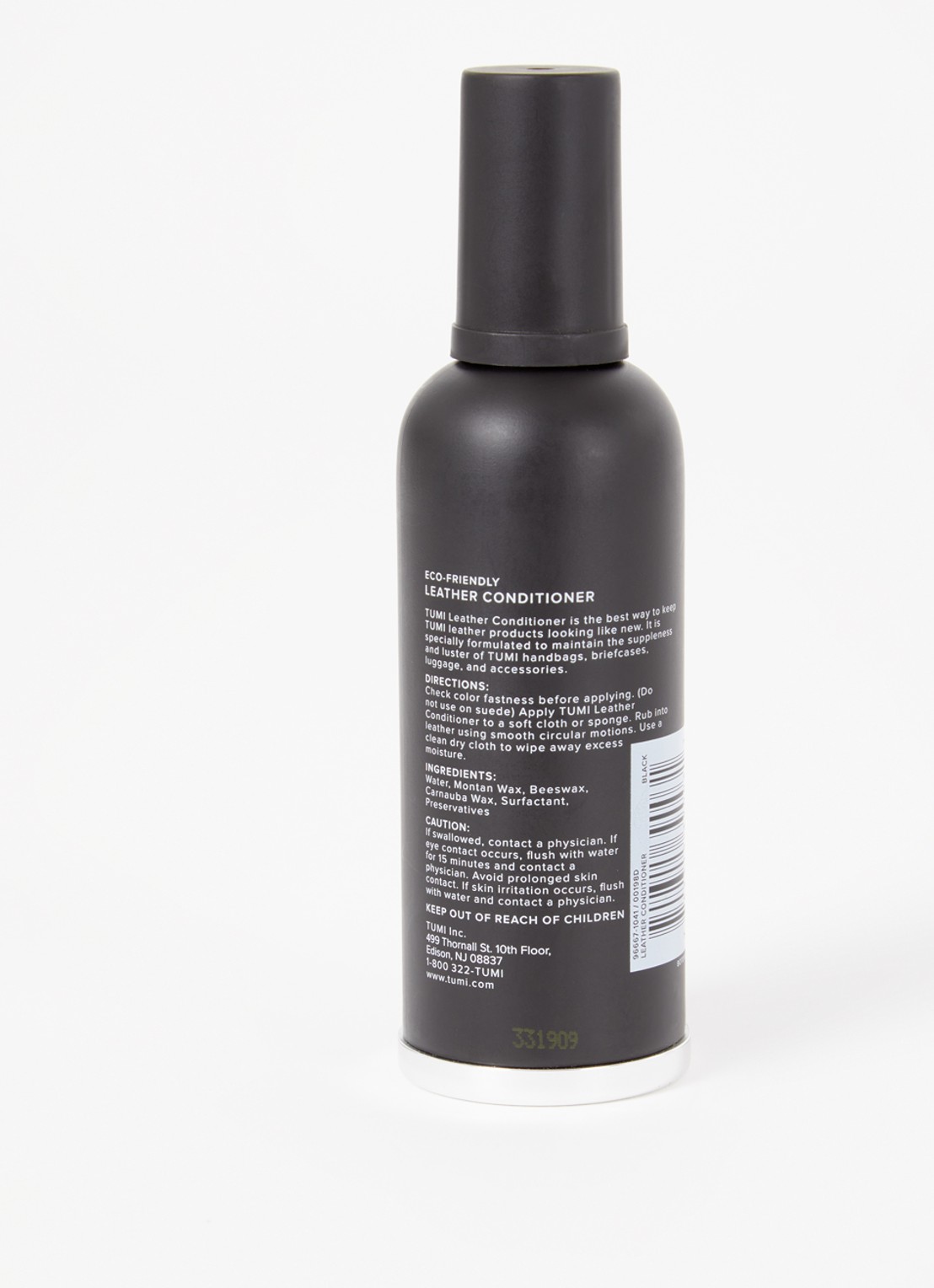 TUMI Travel Accesory leer conditioner 11,8 cl - voorkant 2 zwart