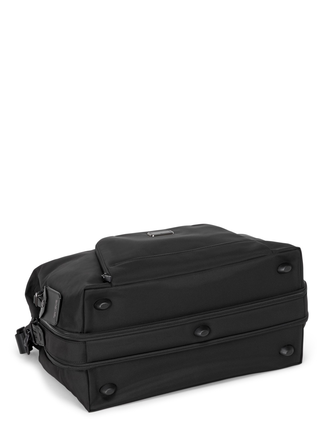 TUMI Vergrootbare weekendtas met afneembare schouderriem - detail 6 zwart