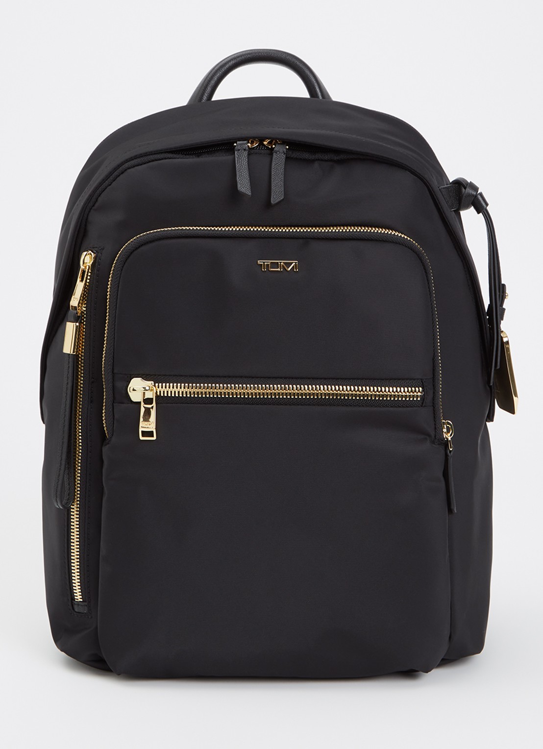 TUMI Voyageur Halsey rugzak met 14 inch laptopvak - voorkant zwart