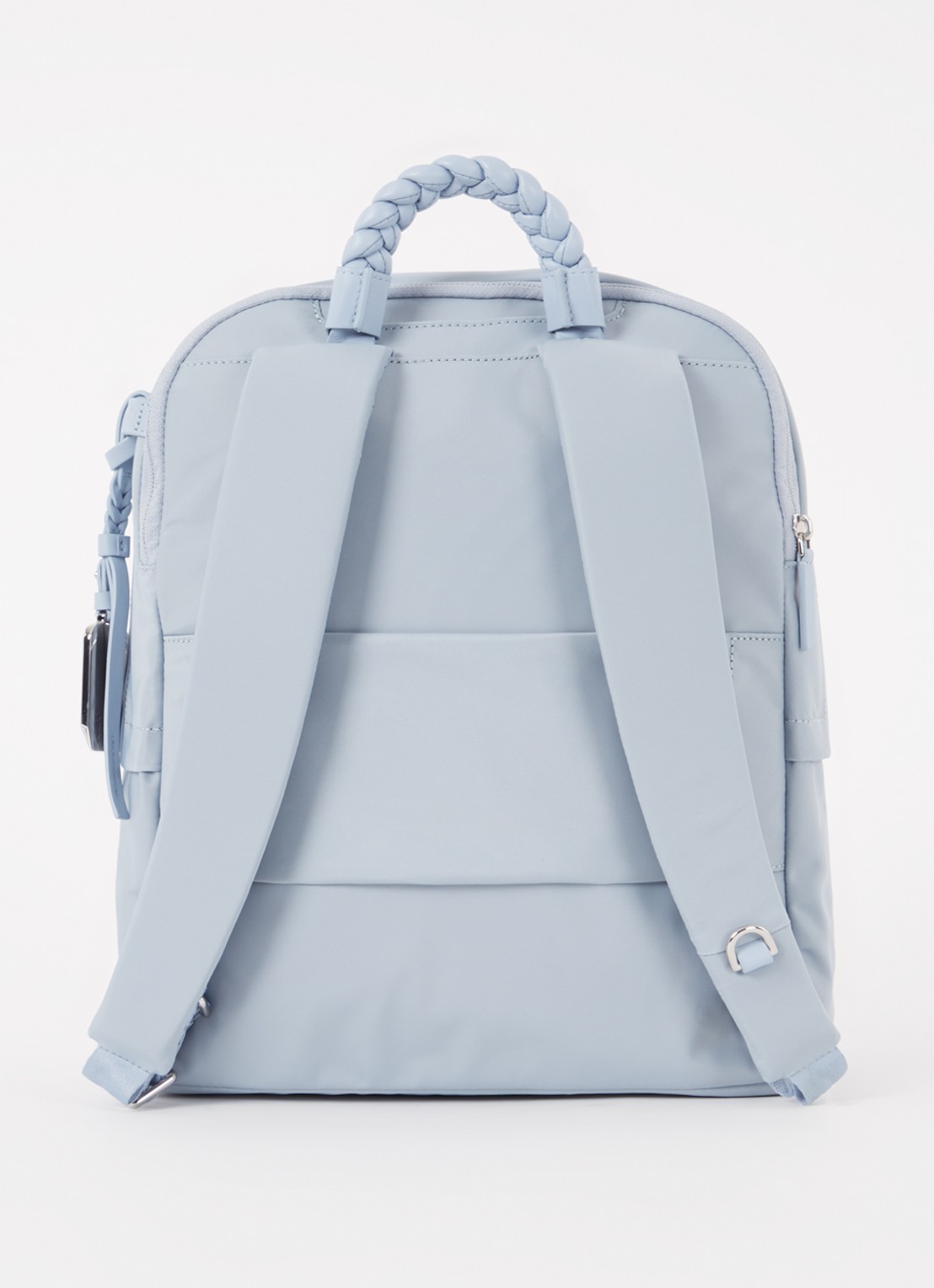 TUMI Voyageur Halsey rugzak met 14 inch laptopvak - achterkant 3 lichtblauw