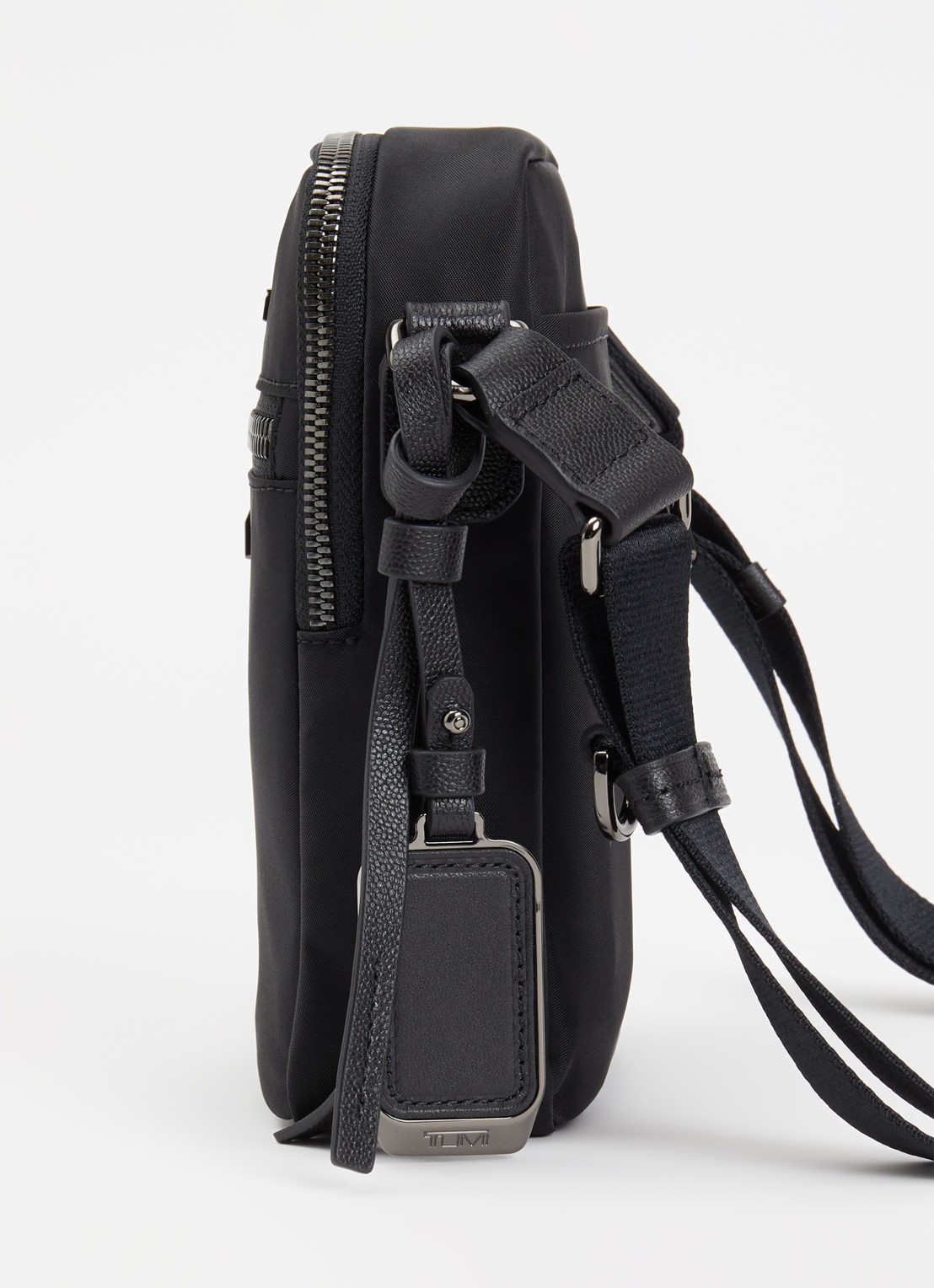 TUMI Voyageur Persia crossbodytas van nylon met leren details - detail 3 zwart
