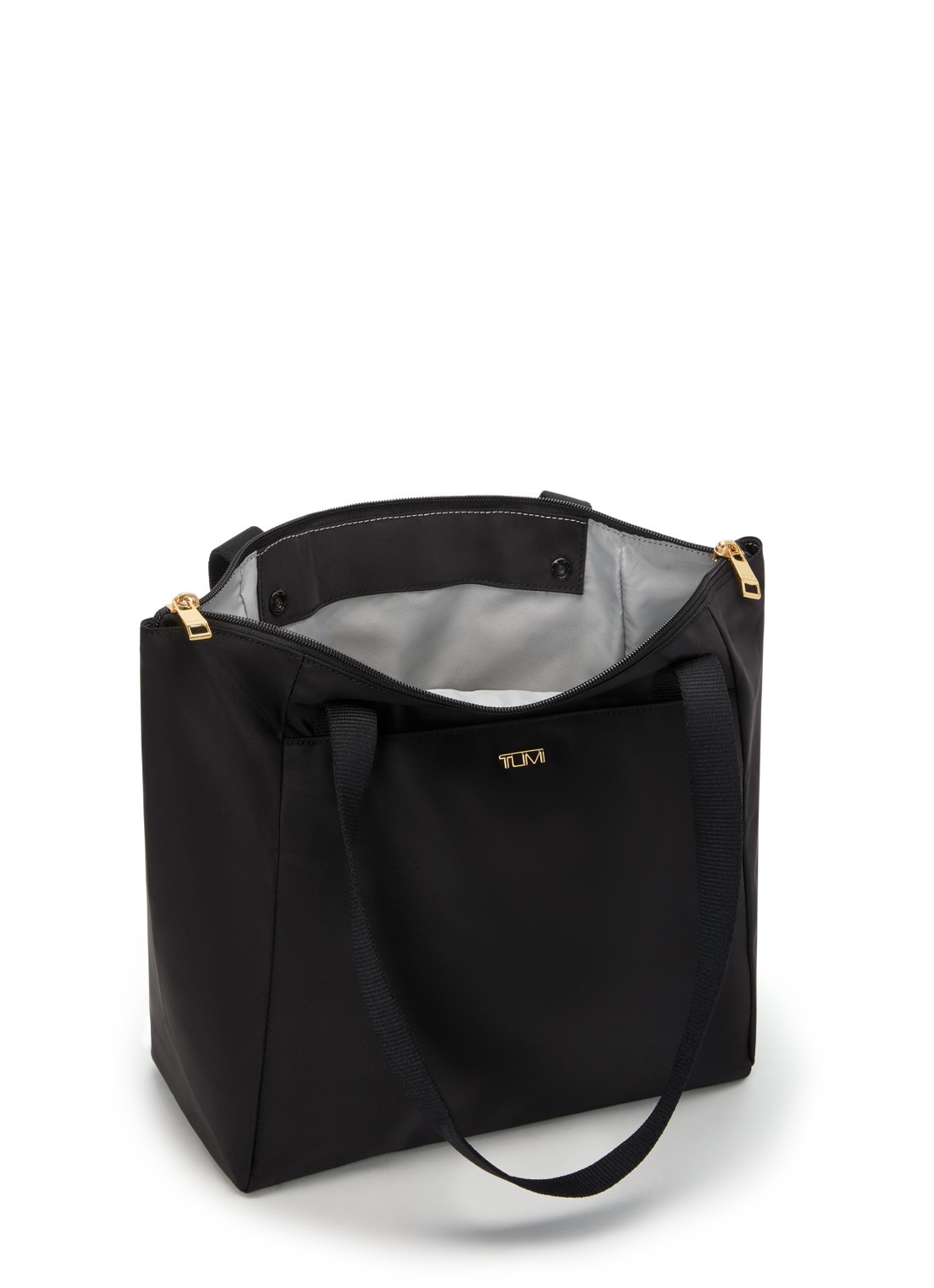 TUMI Voyageur Small shopper met uitneembaar etui - voorkant 3 diepzwart