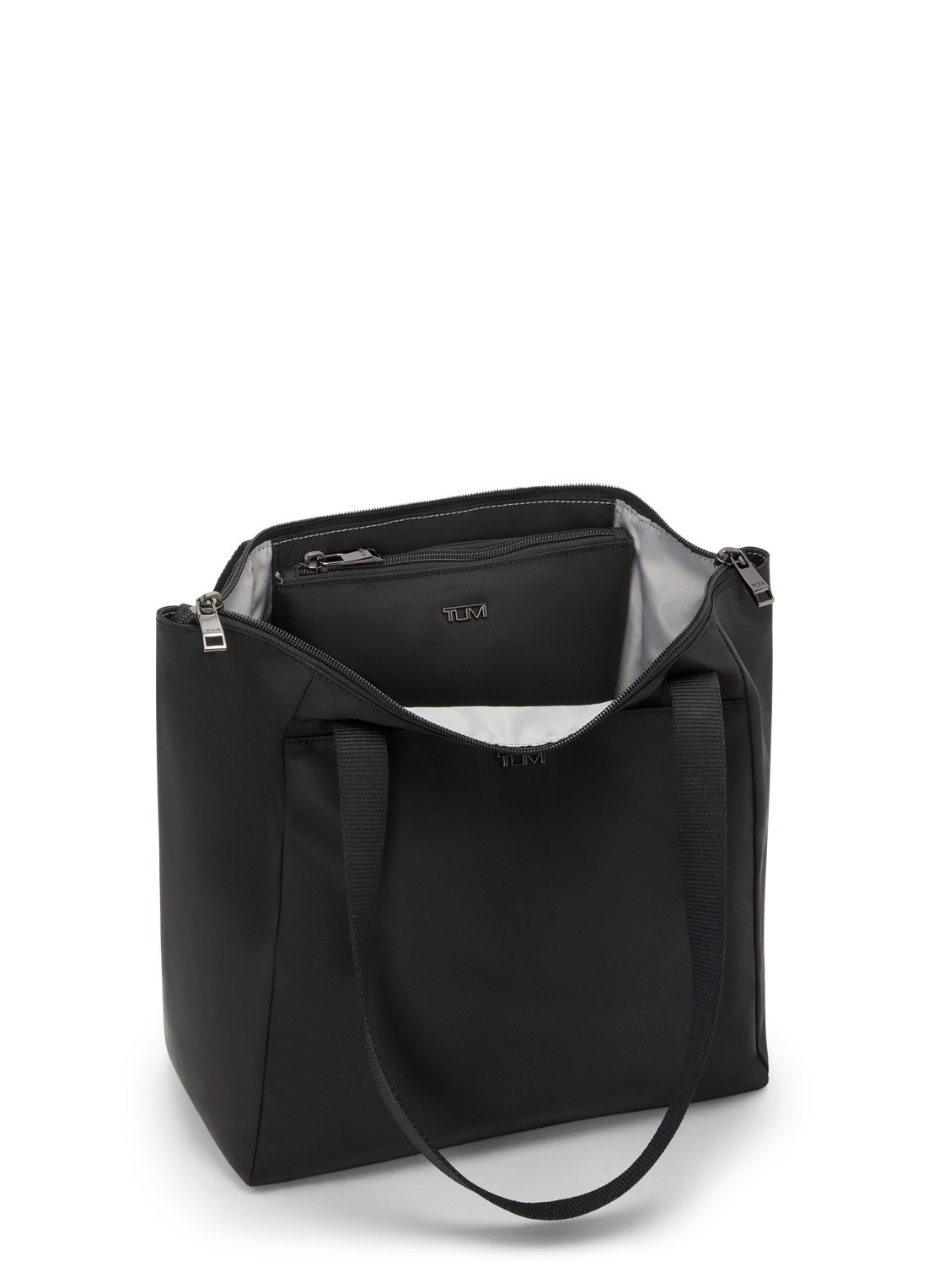 TUMI Voyageur Small shopper met uitneembaar etui - achterkant zwart