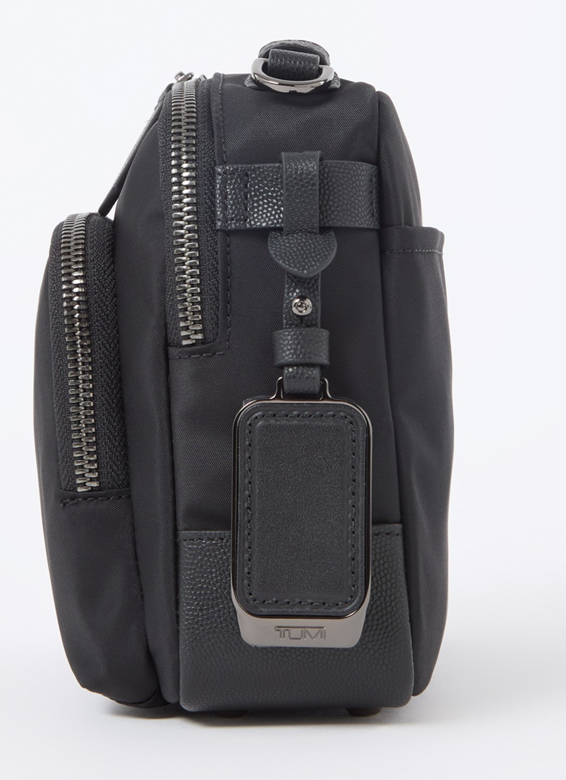 TUMI Voyageur Teghan crossbodytas met logo - detail 3 zwart