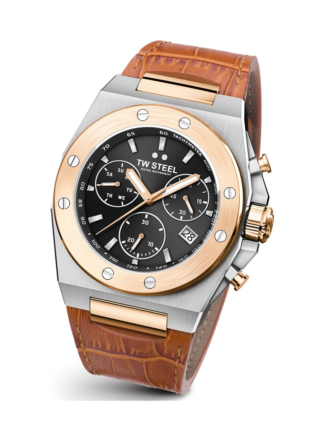 TW Steel Ceo Tech horloge TWCE4087 - detail 5 zilver