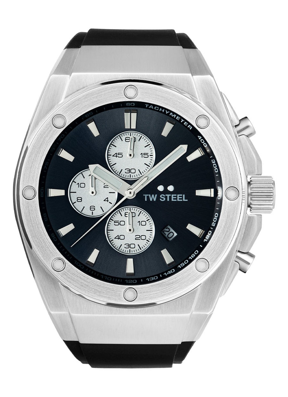 TW Steel Ceo Tech horloge TWCE4100  - voorkant 2 transparant