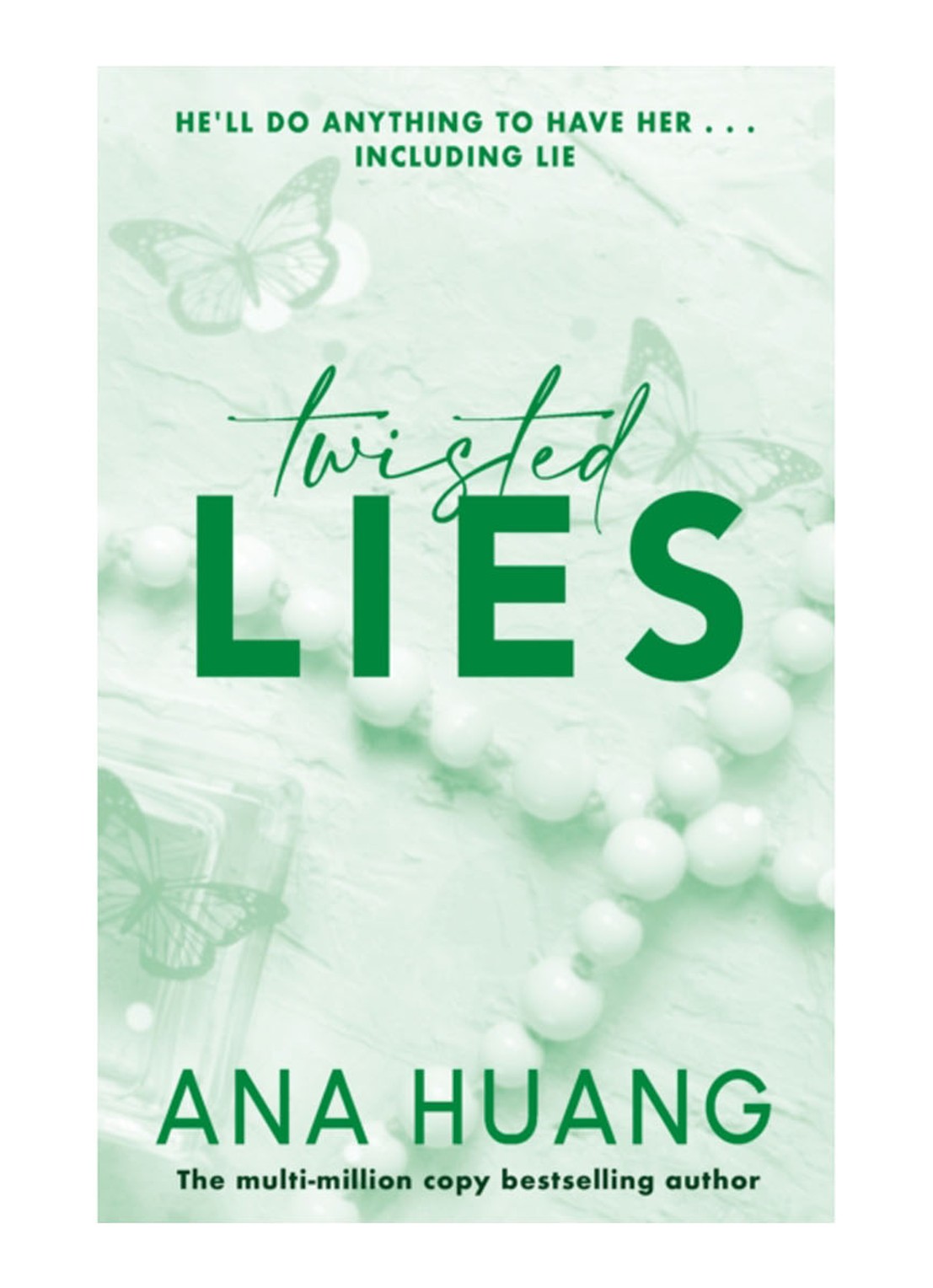Twisted lies - voorkant lindegroen