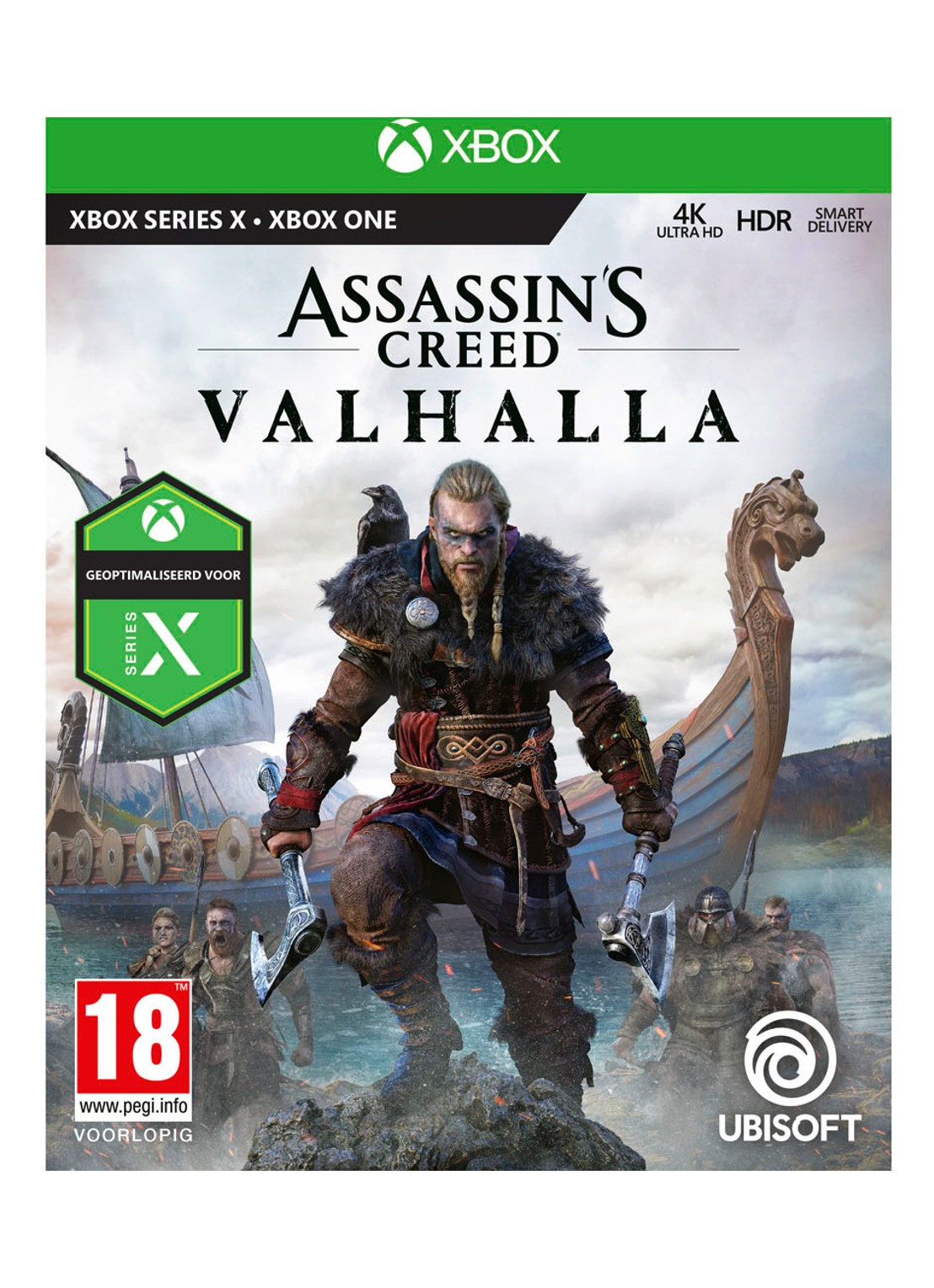 Ubisoft Assassin's Creed: Valhalla (Xbox Series X/Xbox One) - voorkant undefined