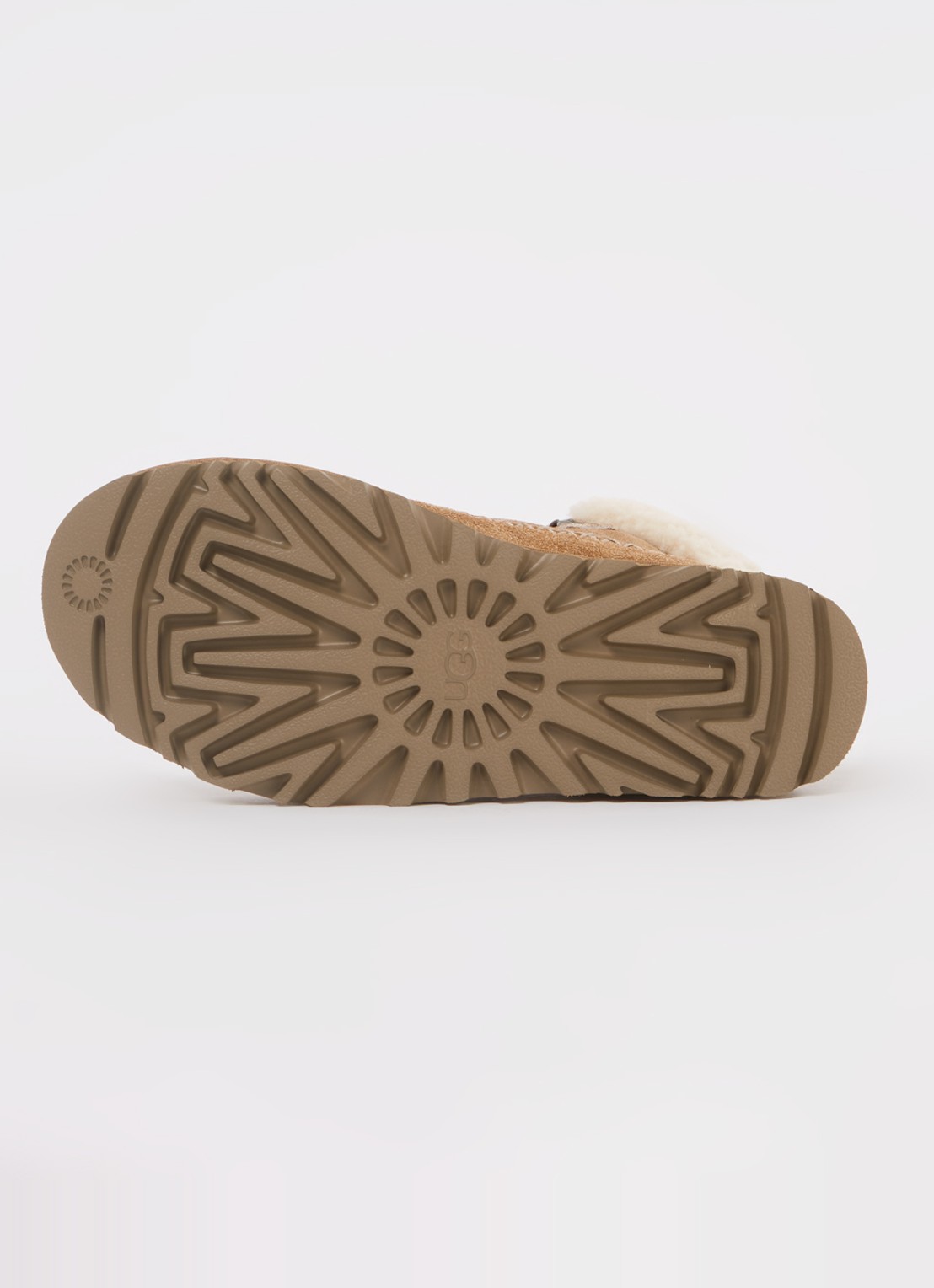 UGG Classic Alpine Lace-Up veterboot van suède - detail 3 camel
