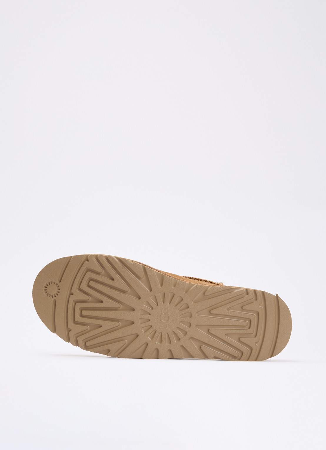 UGG Classic Micro instapper van suède - detail 5 camel