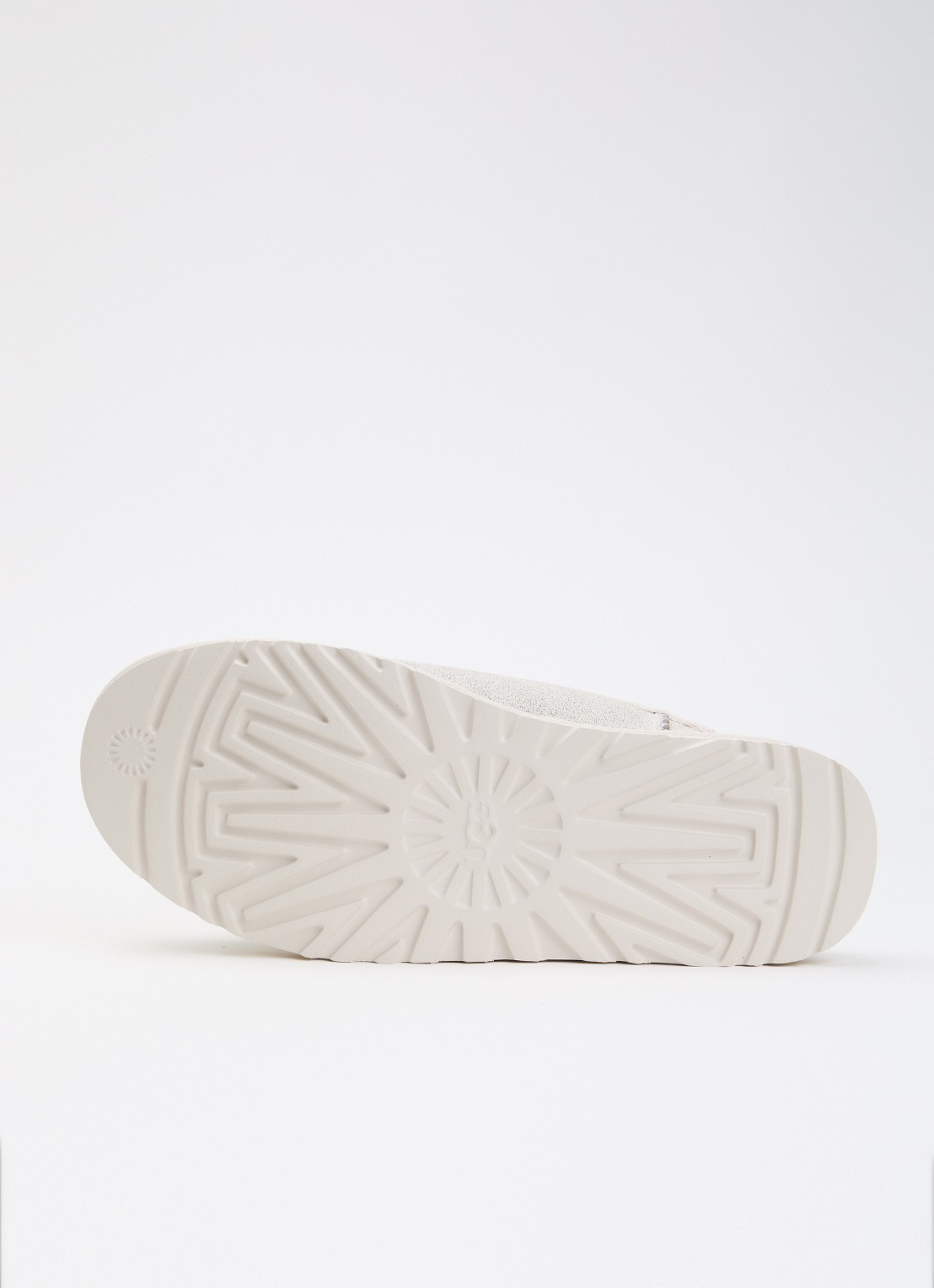 UGG Classic muiltje van leer - detail 3 wit