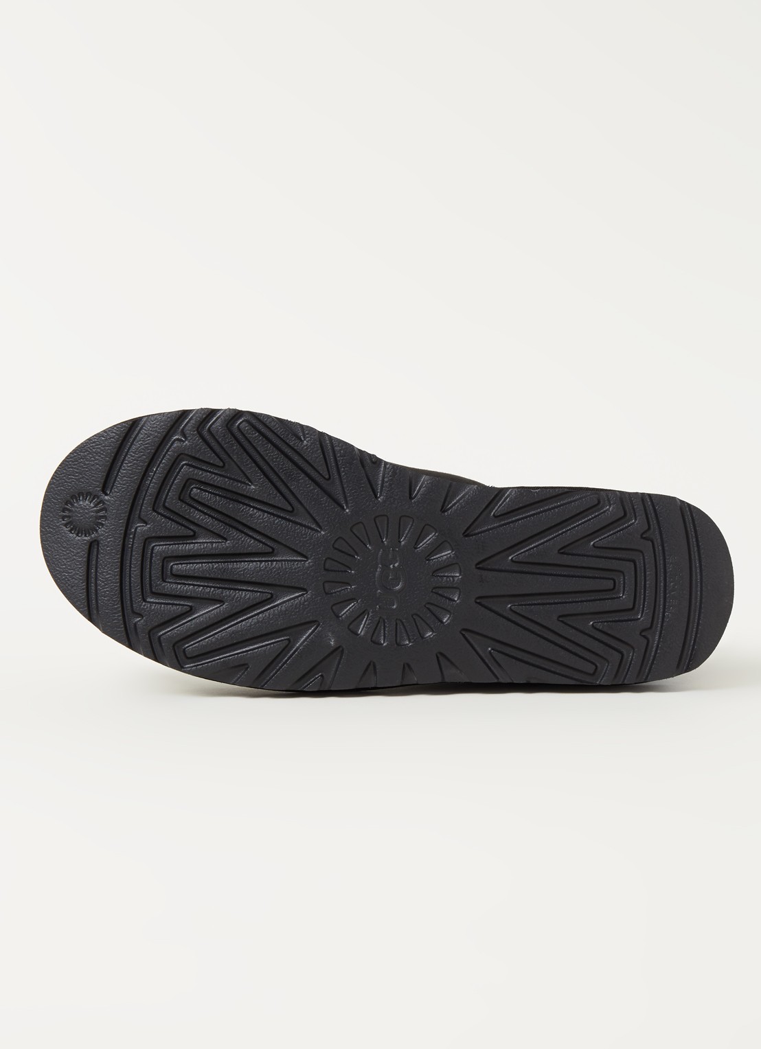 UGG Classic Ultra Mini enkellaarsje van suède - detail 3 zwart
