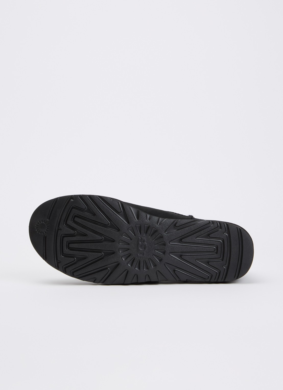 UGG Classic Ultra Mini laars van suède - detail 4 zwart