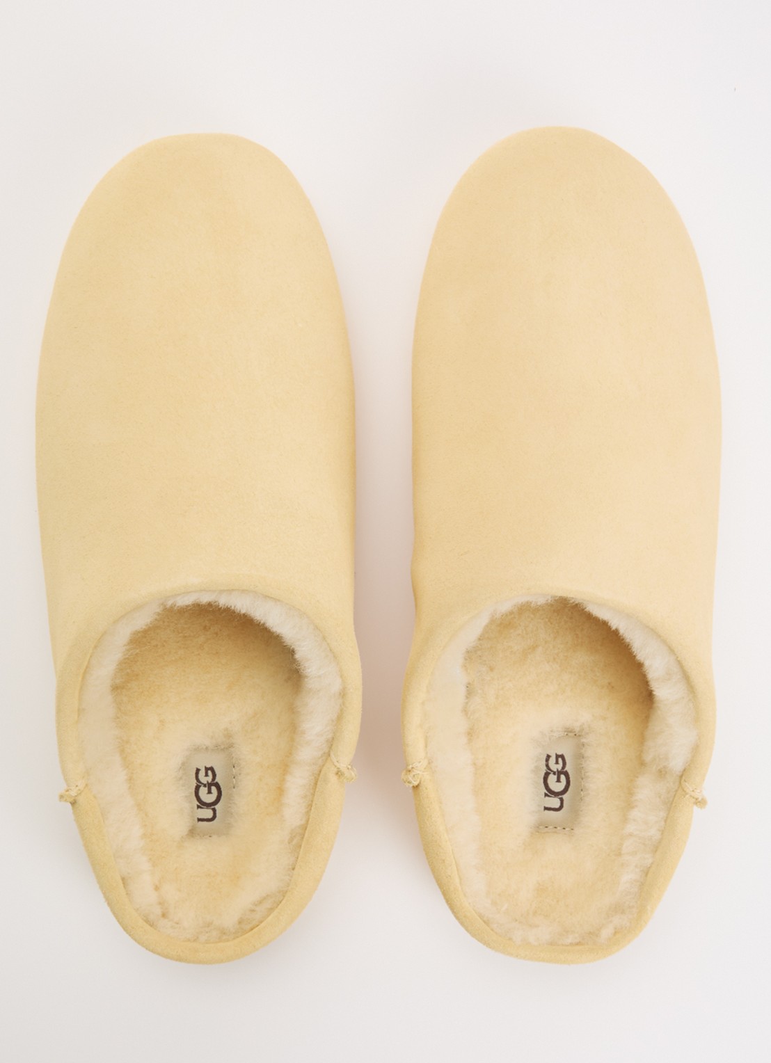 UGG Elea pantoffels van suède  - detail 2 ivoor