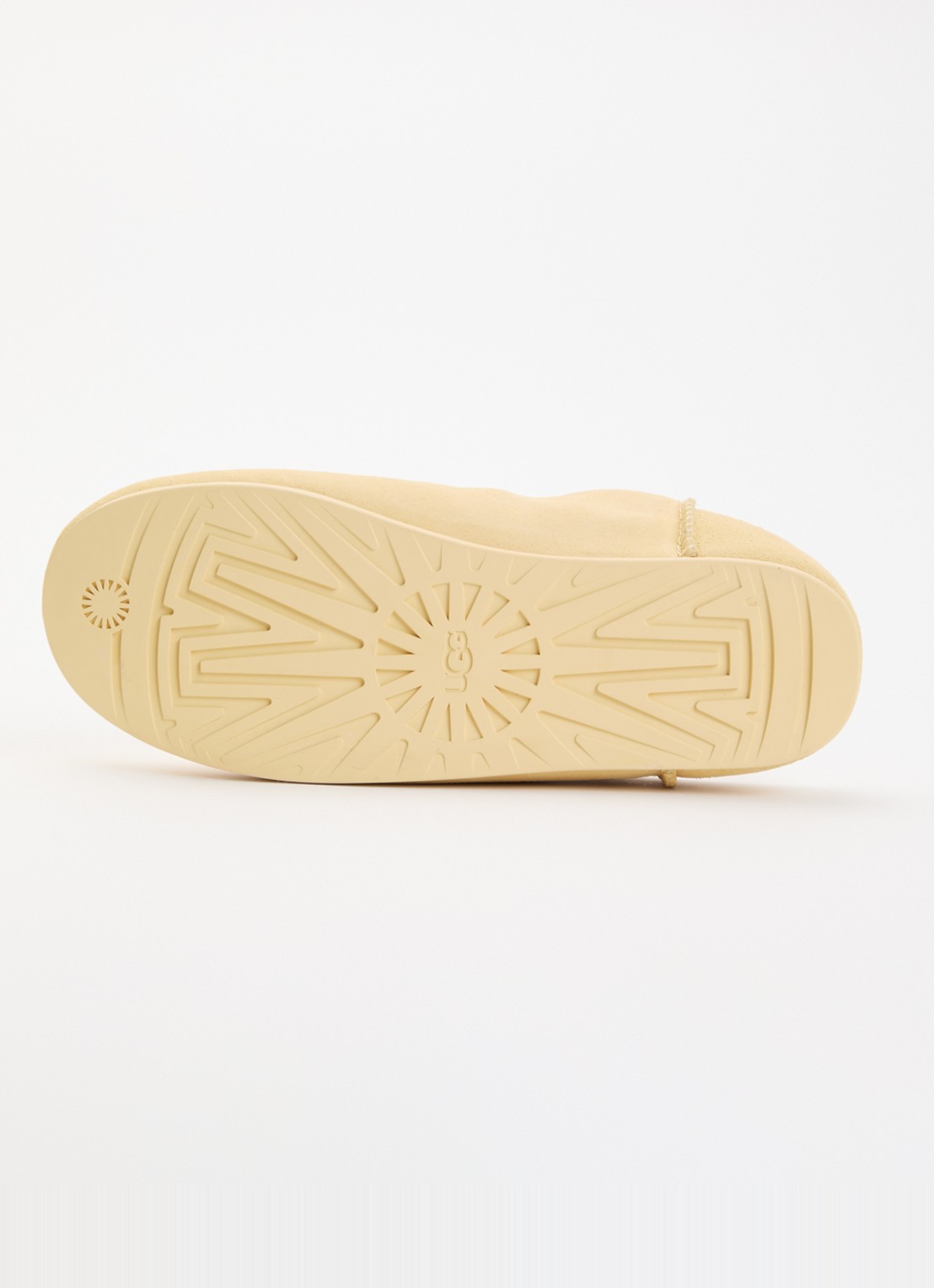 UGG Elea pantoffels van suède  - detail 3 ivoor