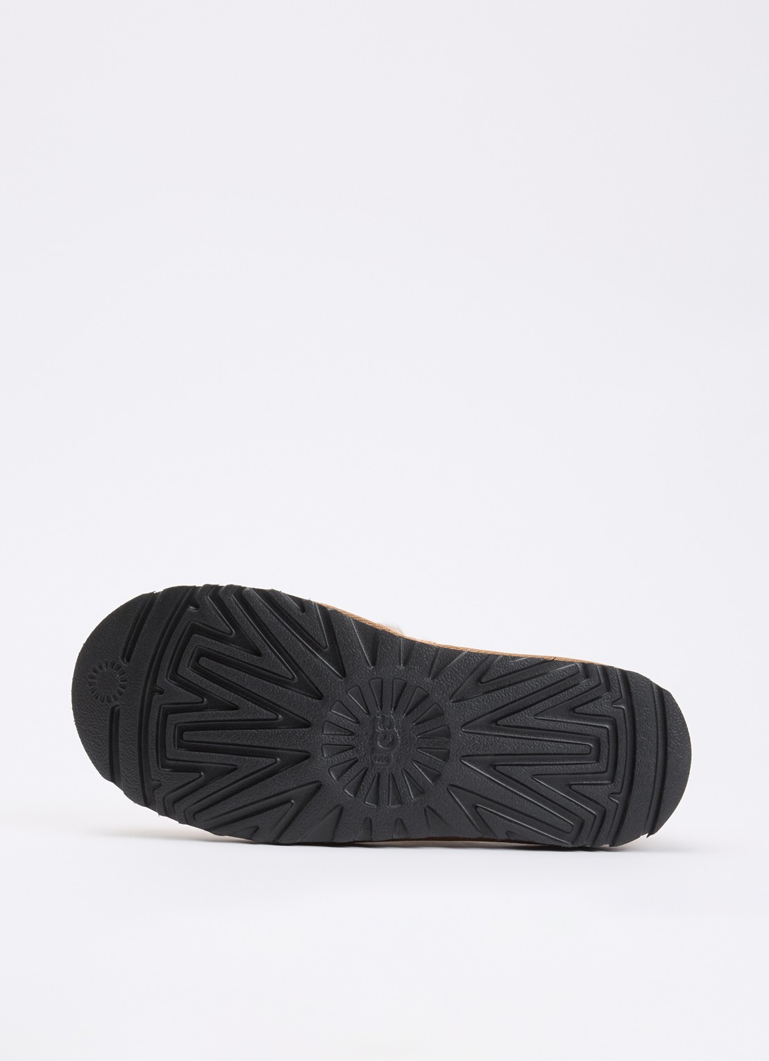 UGG Ellis loafer van suède met schapenvacht - detail 3 camel