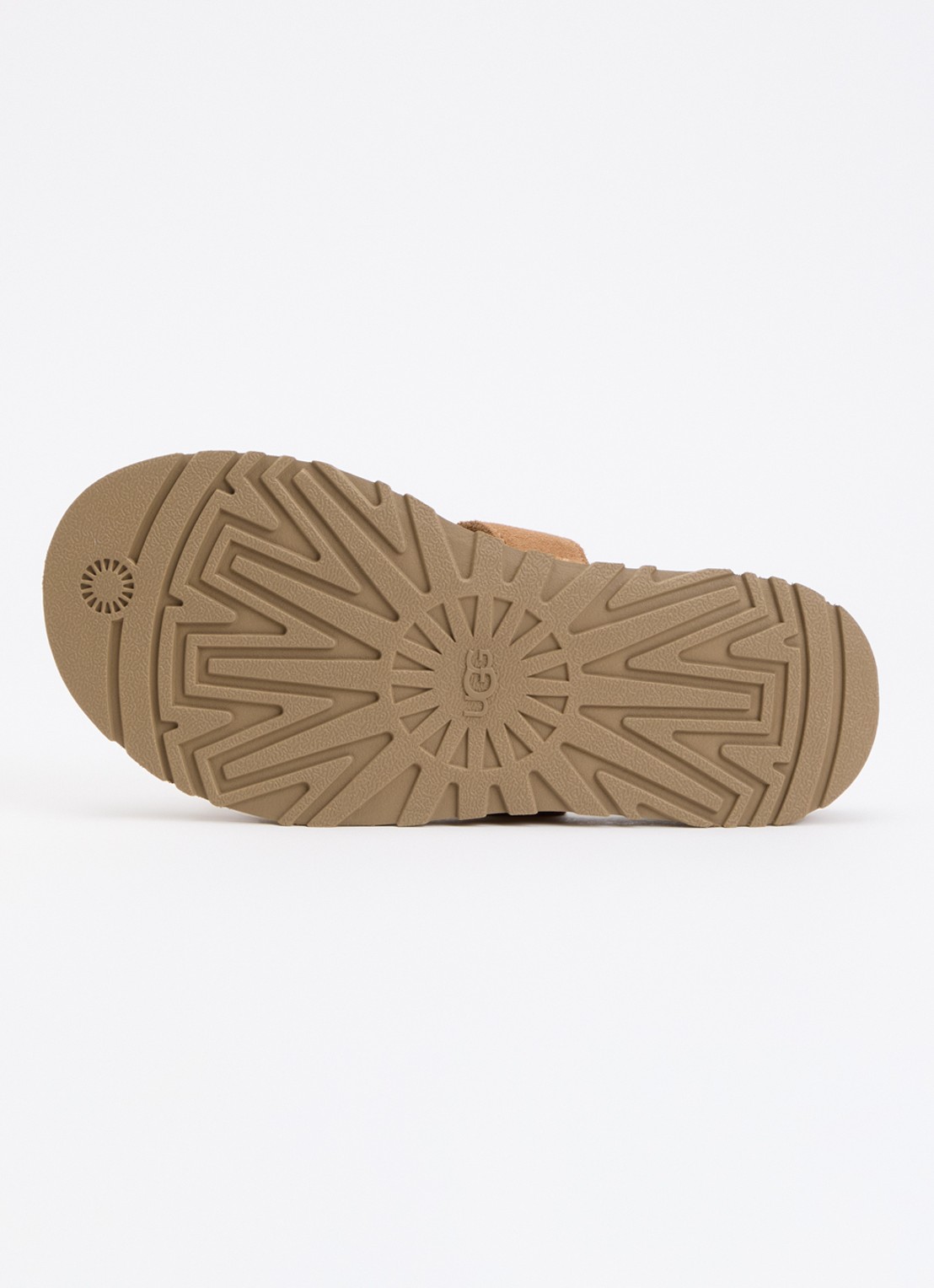 UGG Golden Gaze slipper van suède - detail 5 cognac