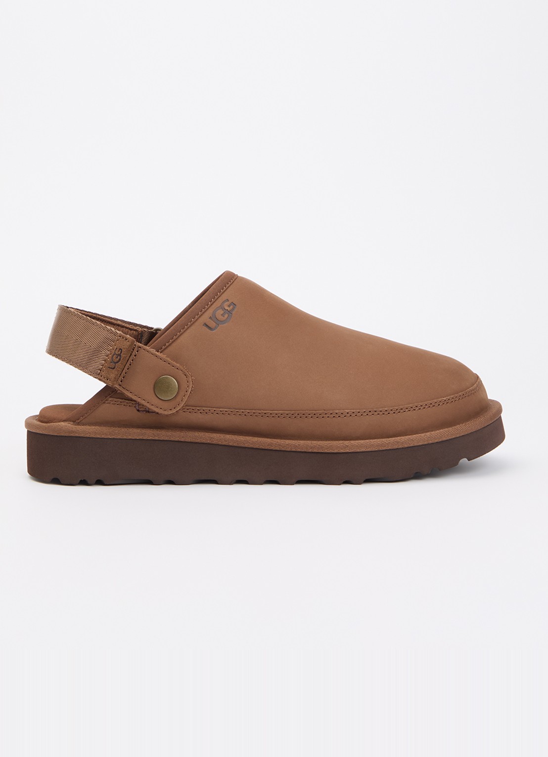 UGG Goldencoast muiltje van nubuck - voorkant 4 bruin