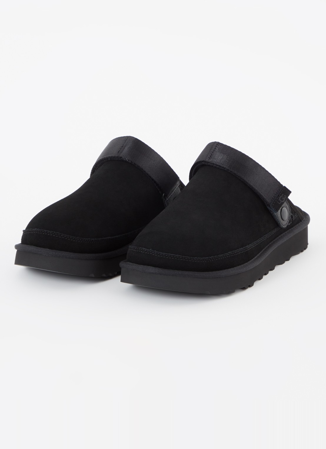 UGG Goldencoast muiltje van suède - detail 3 zwart