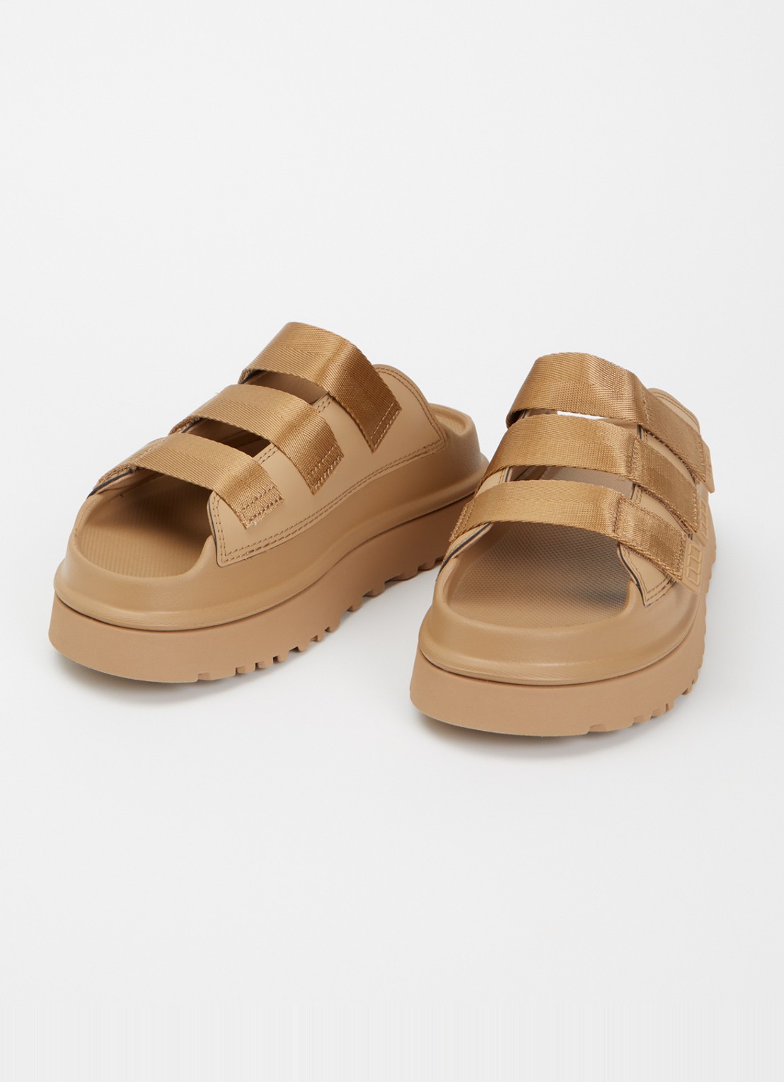 UGG Goldenglow slipper met logo - detail 2 camel
