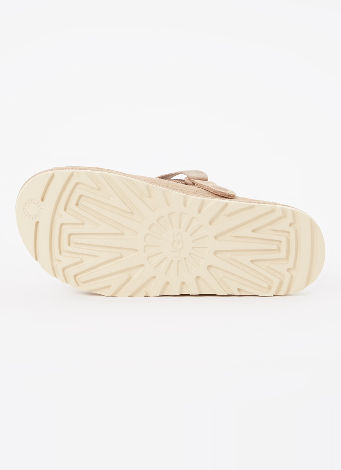 UGG Goldenstar instapper van suède - detail 3 beige