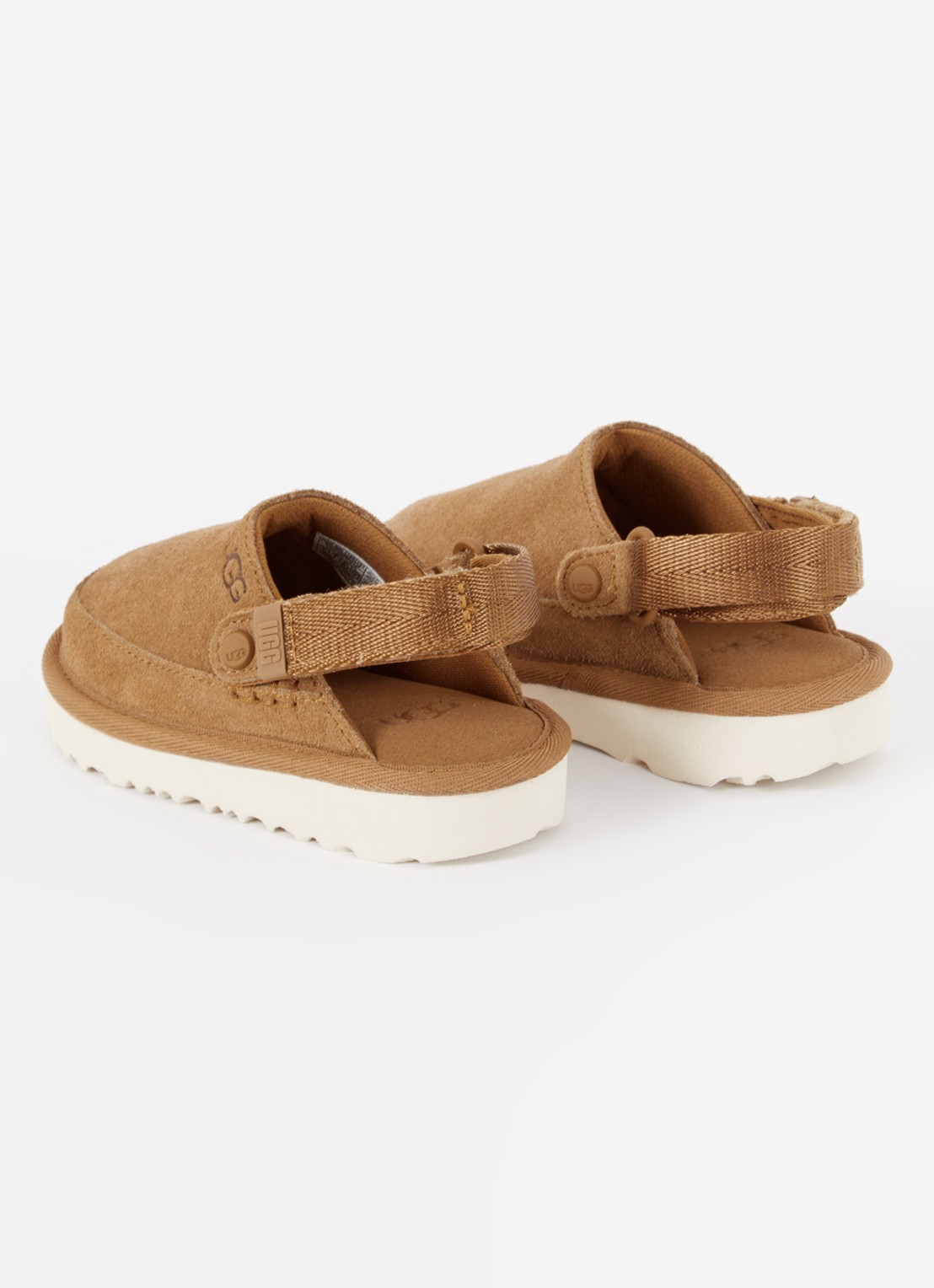 UGG Goldenstar muiltje van suède - achterkant 6 kastanjebruin